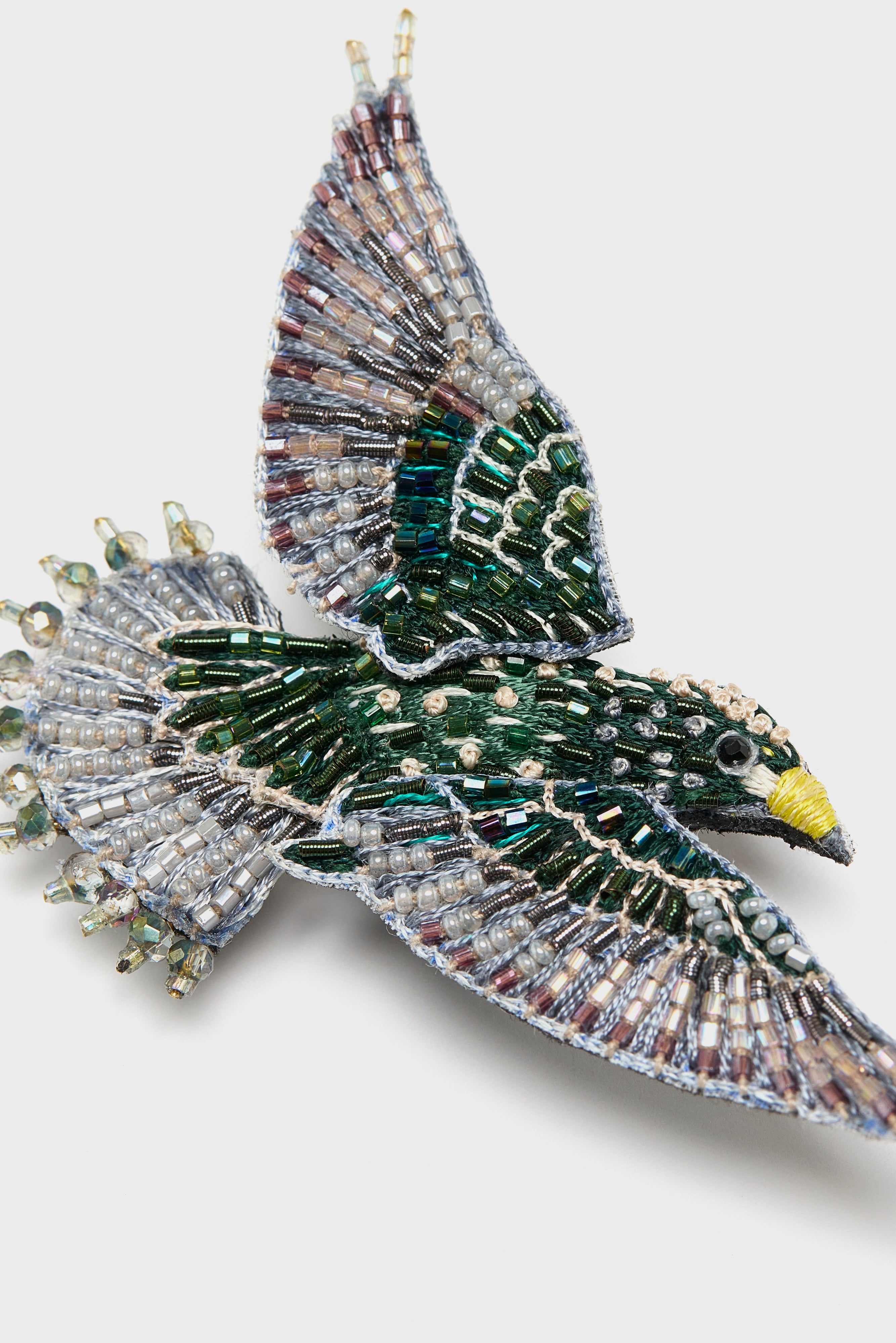 Starling Brooch Pin (261 / W / BLUE)