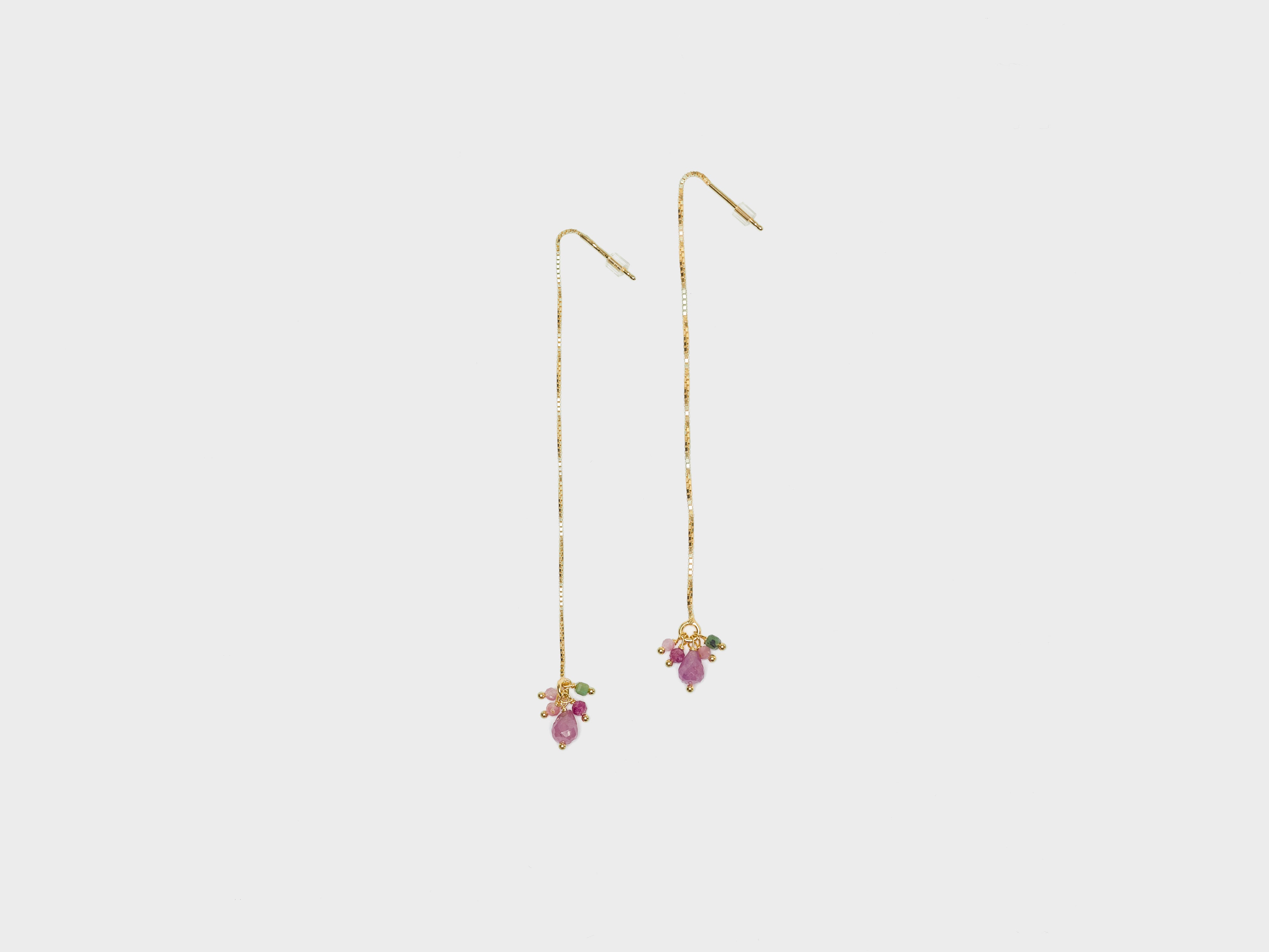 Boucles d'Oreilles Filo Serpentina (252 / W / TURQUOISE)