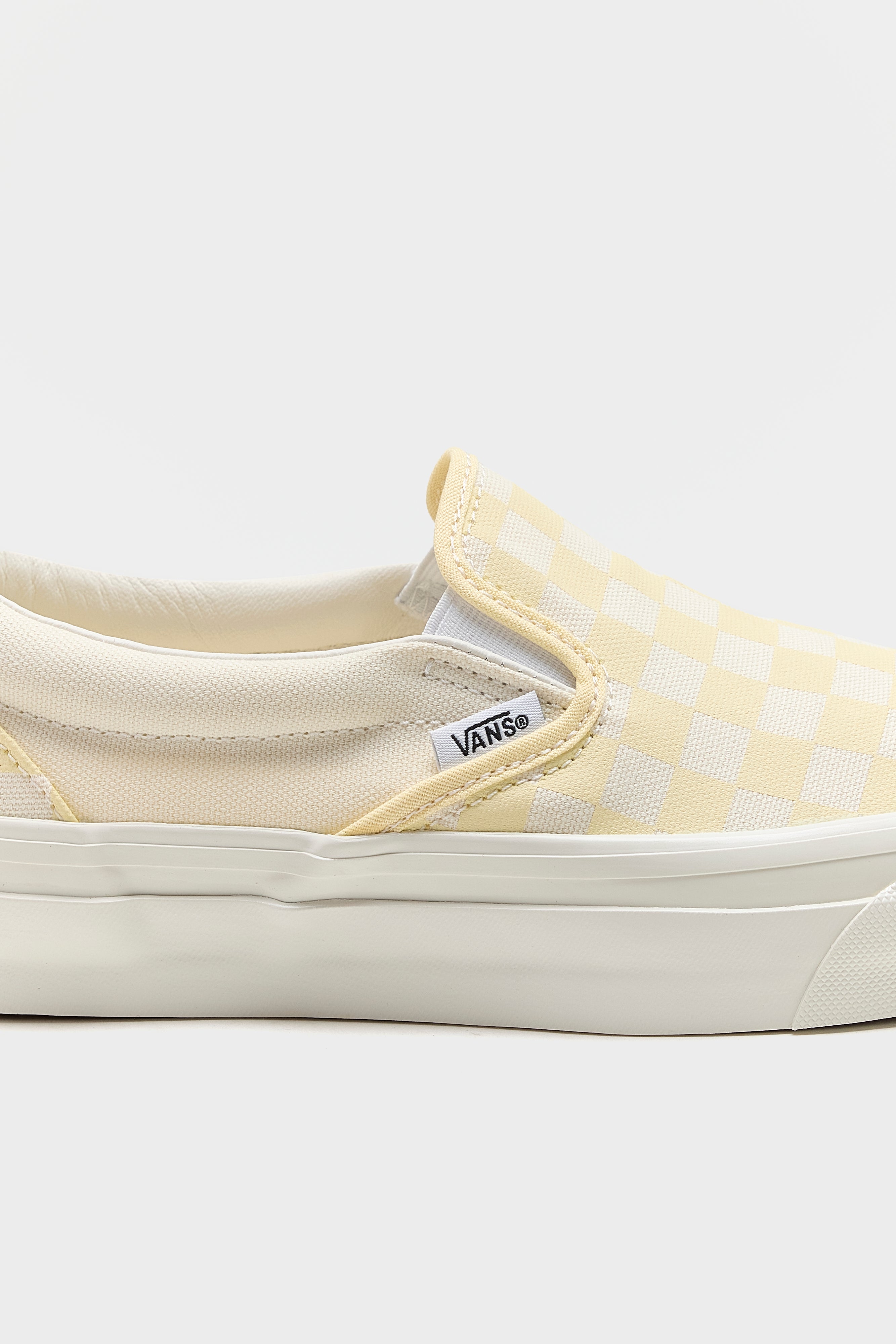 Classic Slip-On Checkerboard Shoes for Women (261 / W / YELLOW)