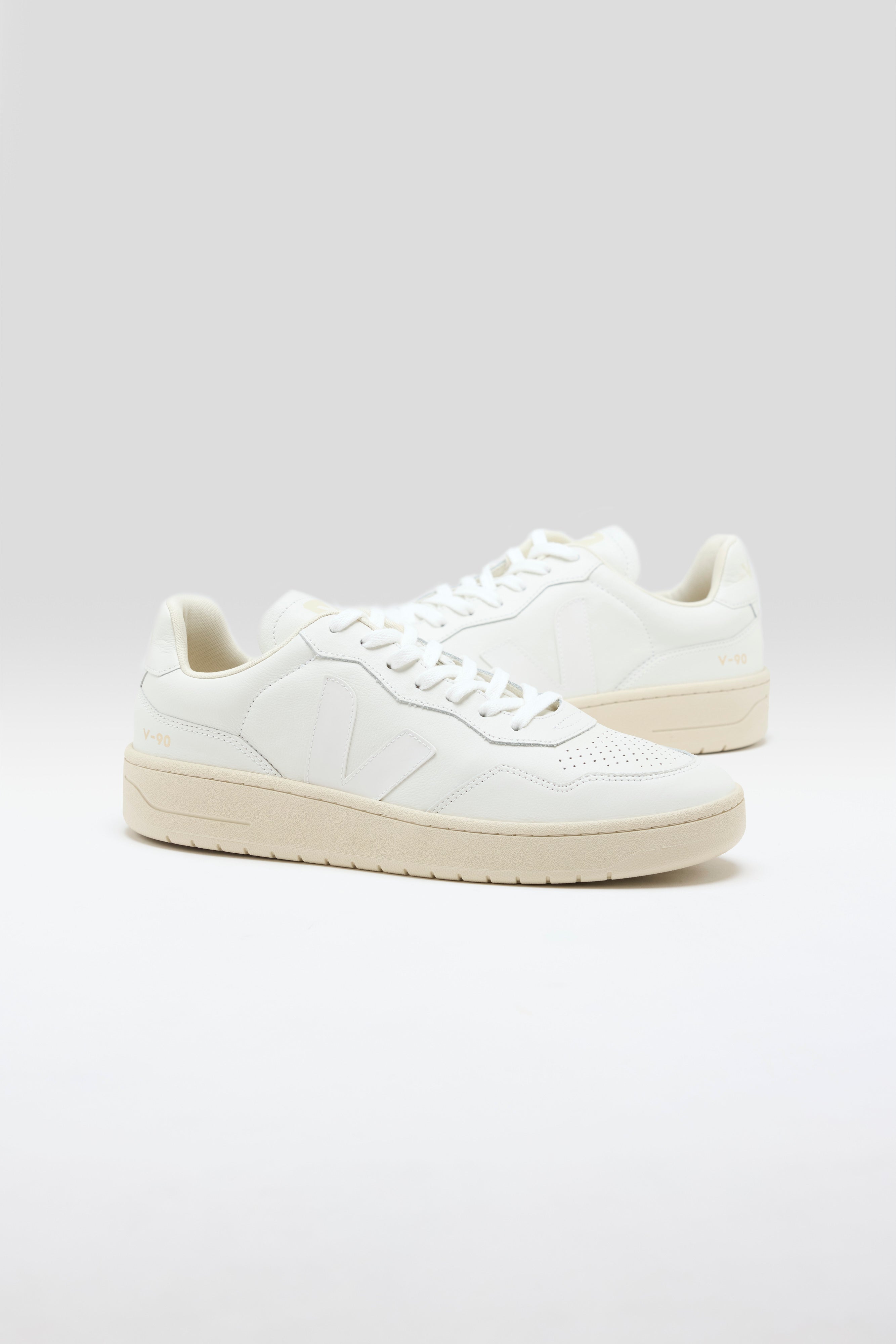 V-90 O.T. Leather voor Heren (241 / M / WHITE)