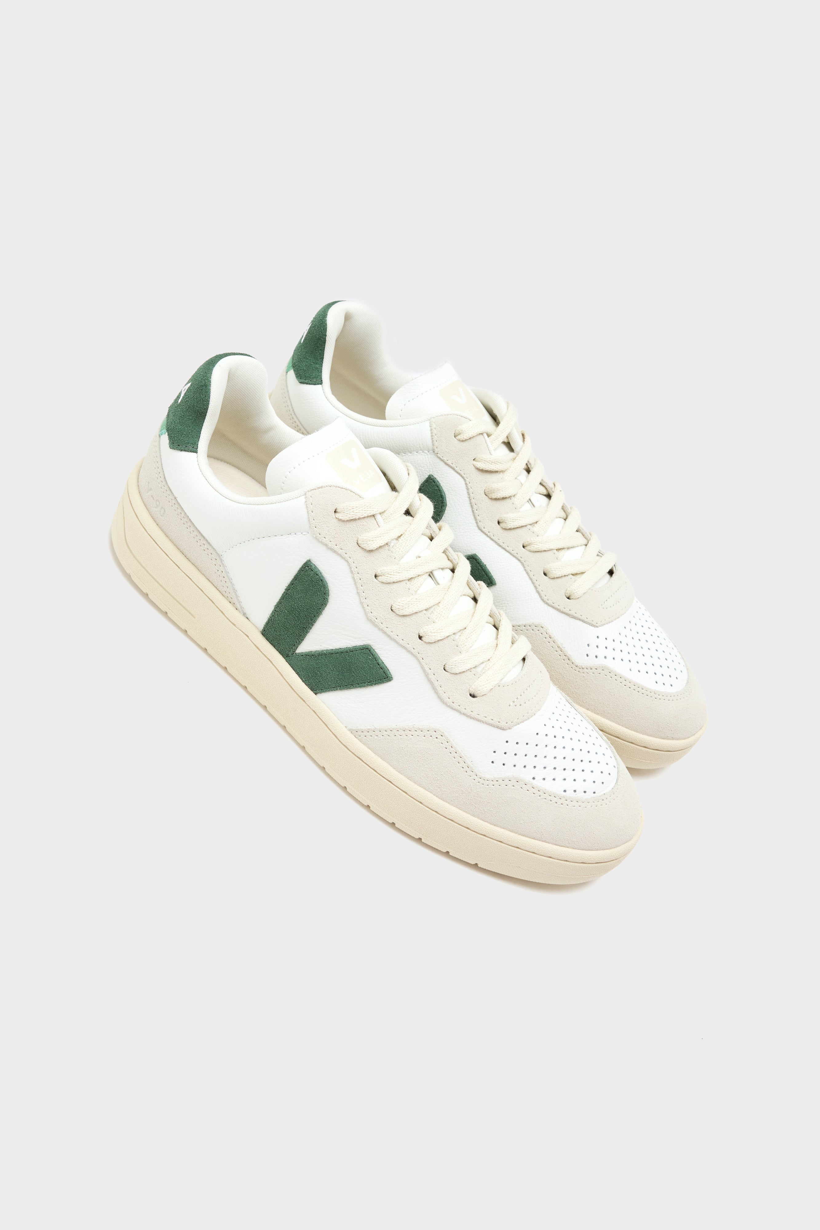 V-90 O.T. Leather pour Homme (242 / M / GREEN)