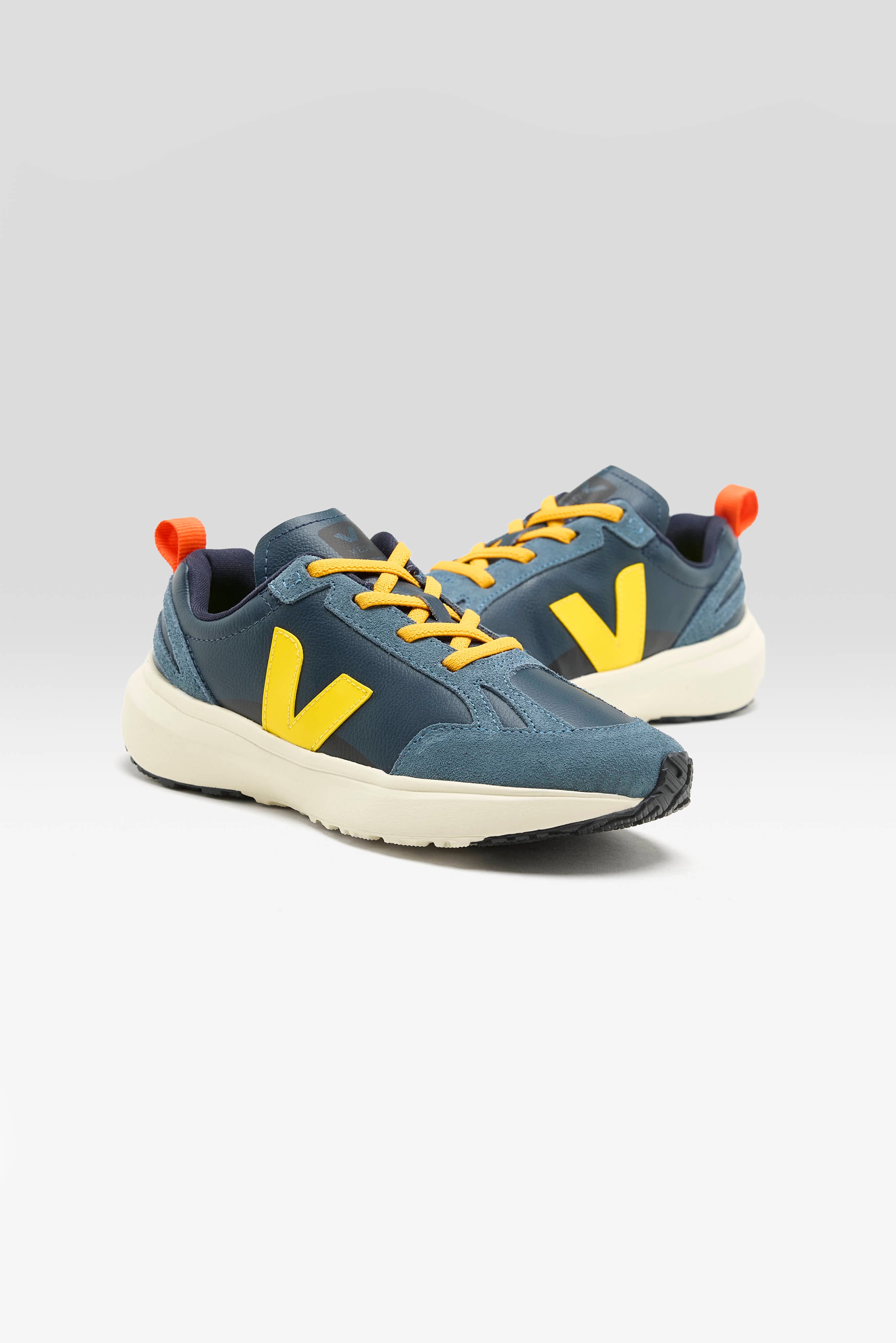 Canary Leather for Kids (261 / B / NAVY)