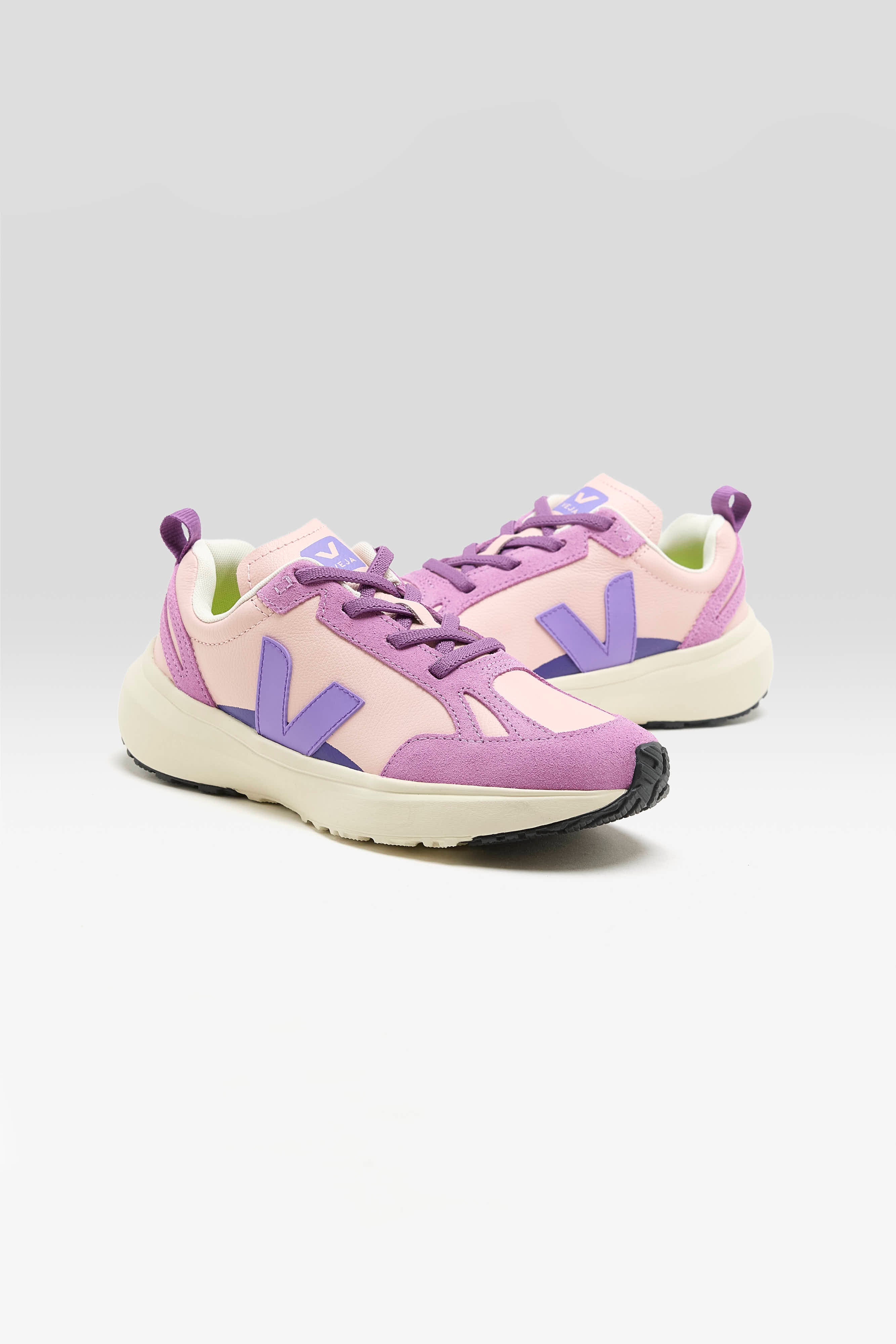 Canary en Cuir O.T. pour Enfants (261 / G / PINK)