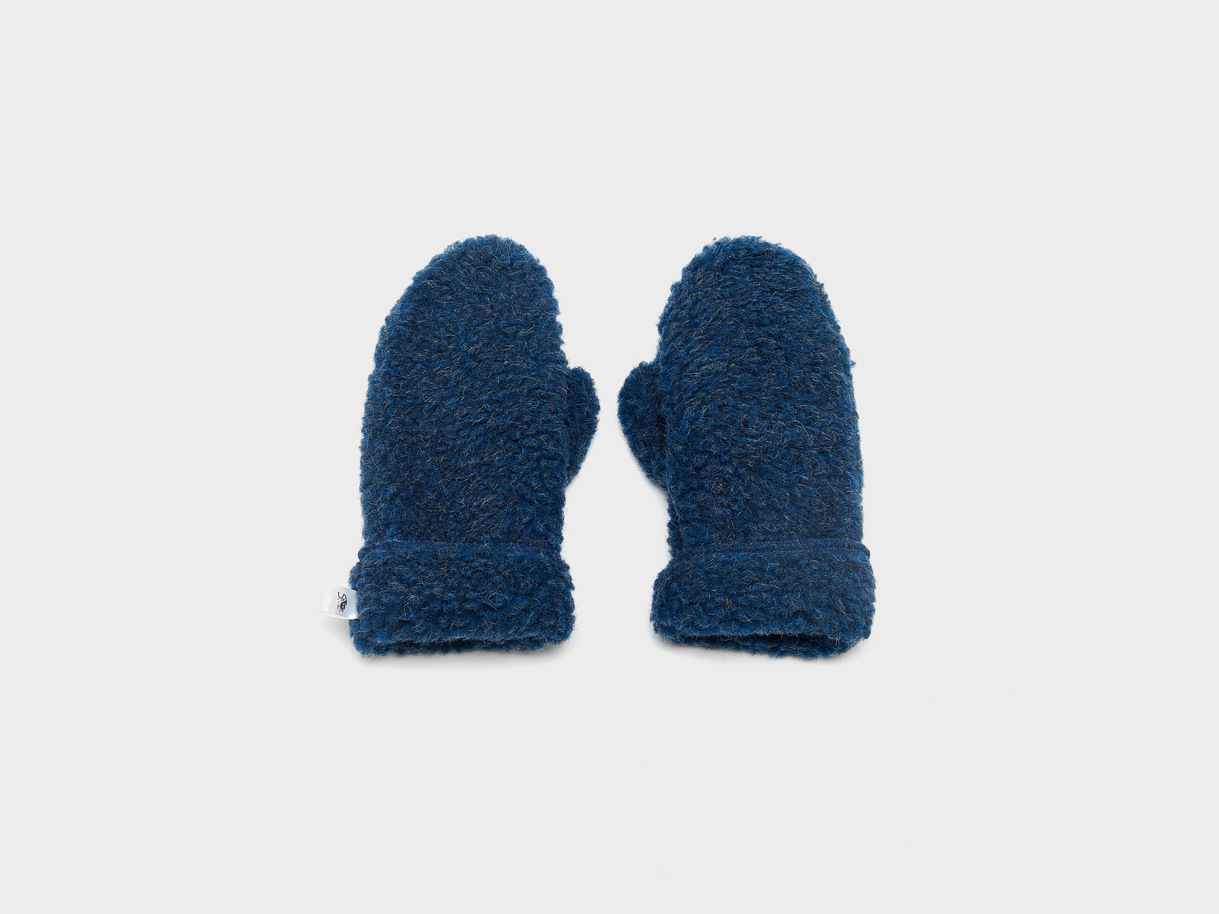 Simple Mittens (252 / W / BLUE)