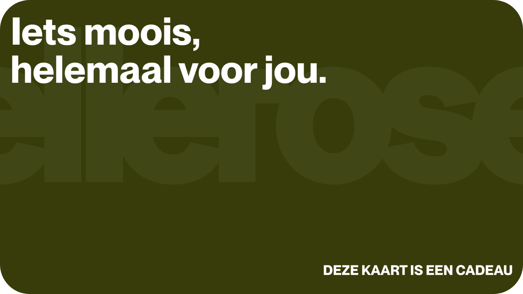 E-cadeaubon Voor | Bellerose
