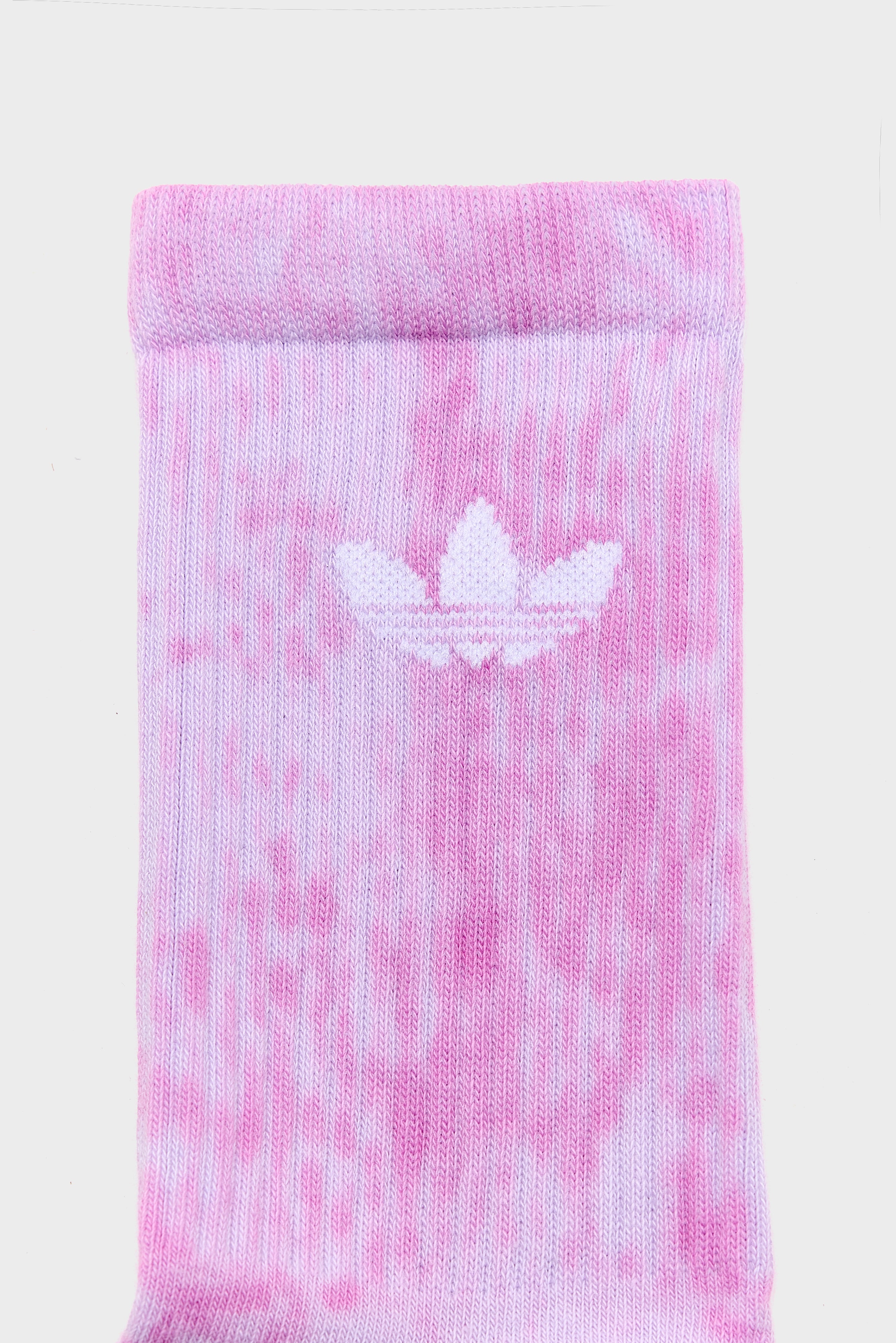 Tye Dye Crew Socks for Women  (261 / W / PINK)