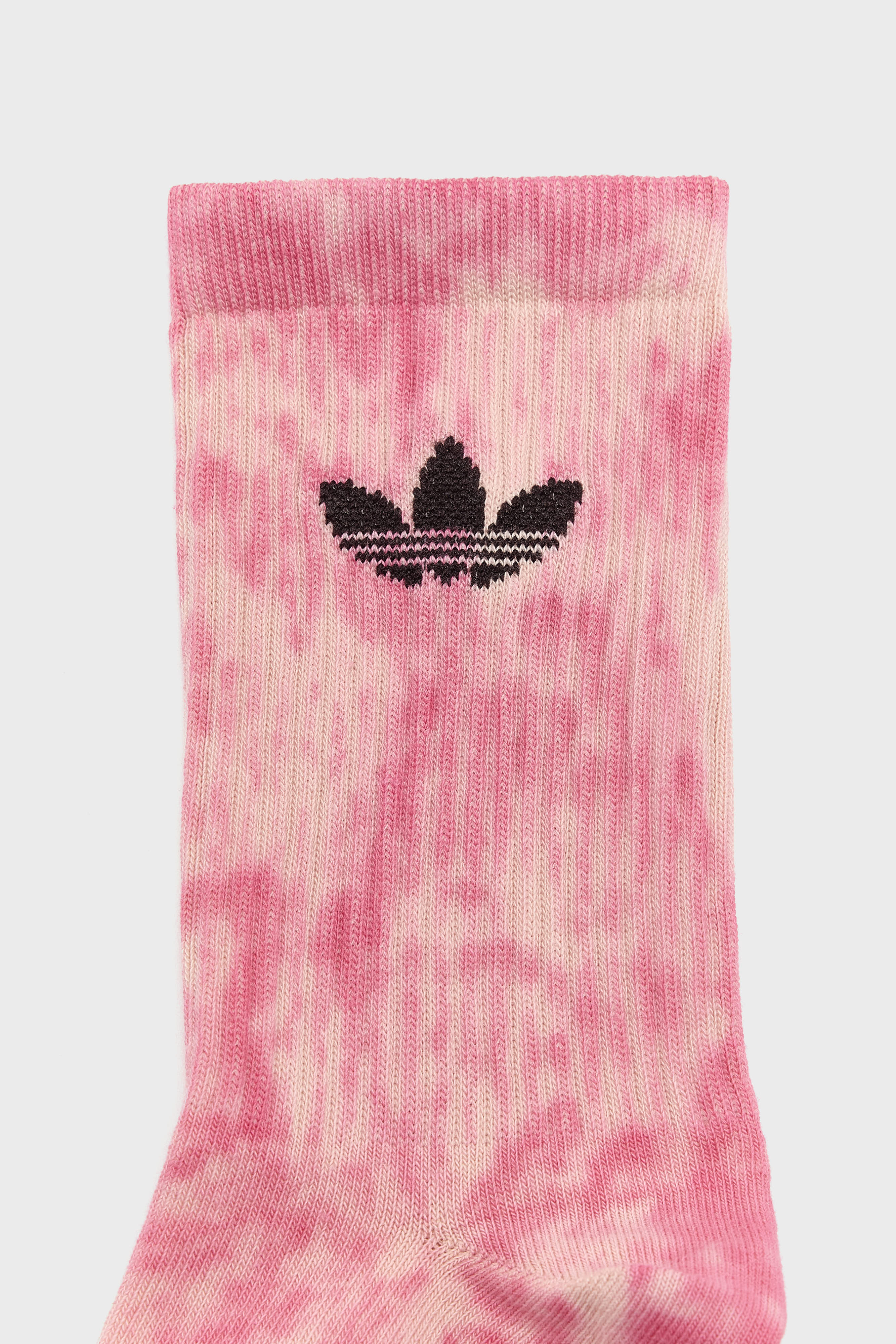 Tye Dye Crew Socks for Women  (261 / W / PINK)