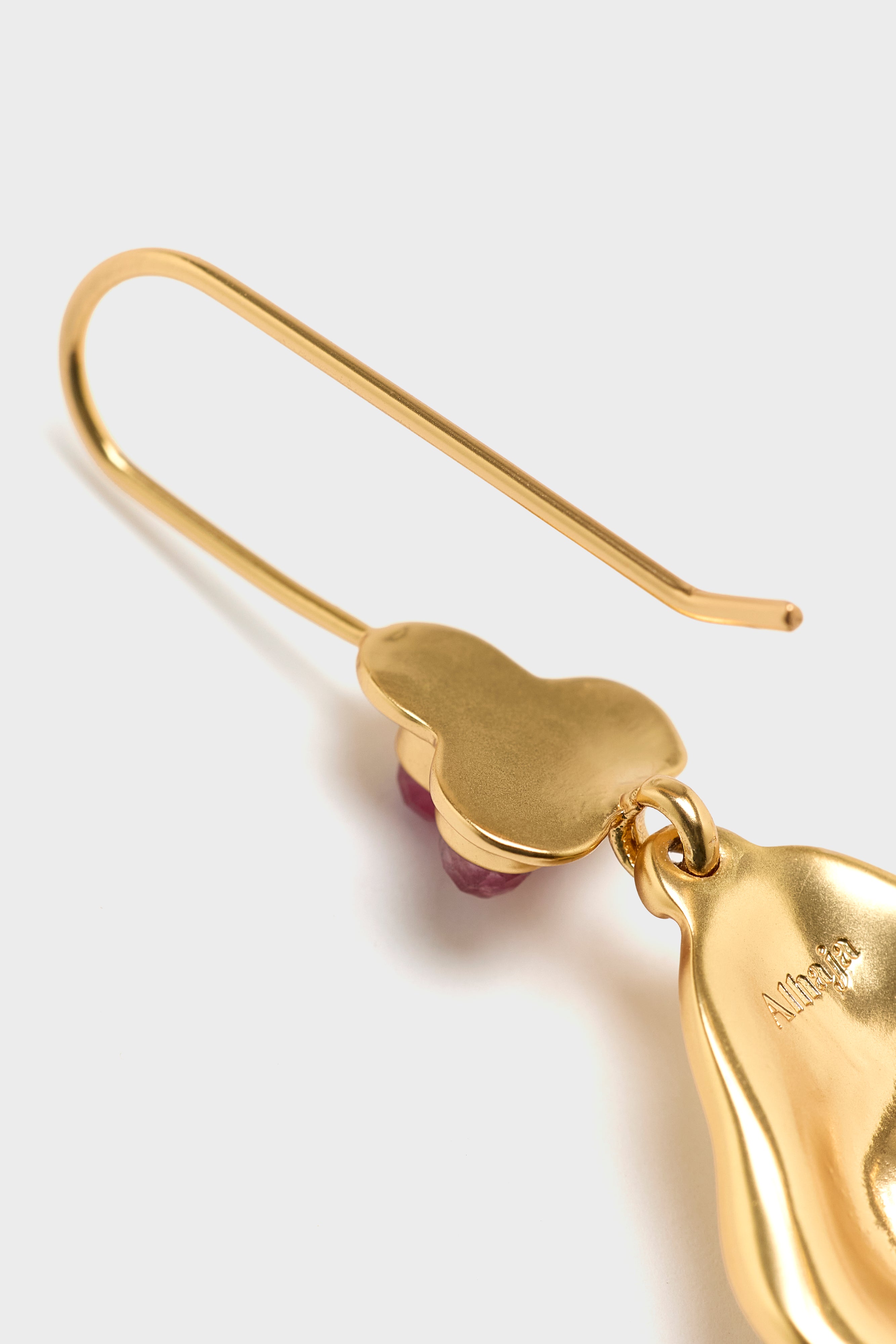 Pitiusa Green Earrings  (252 / W / GOLD)