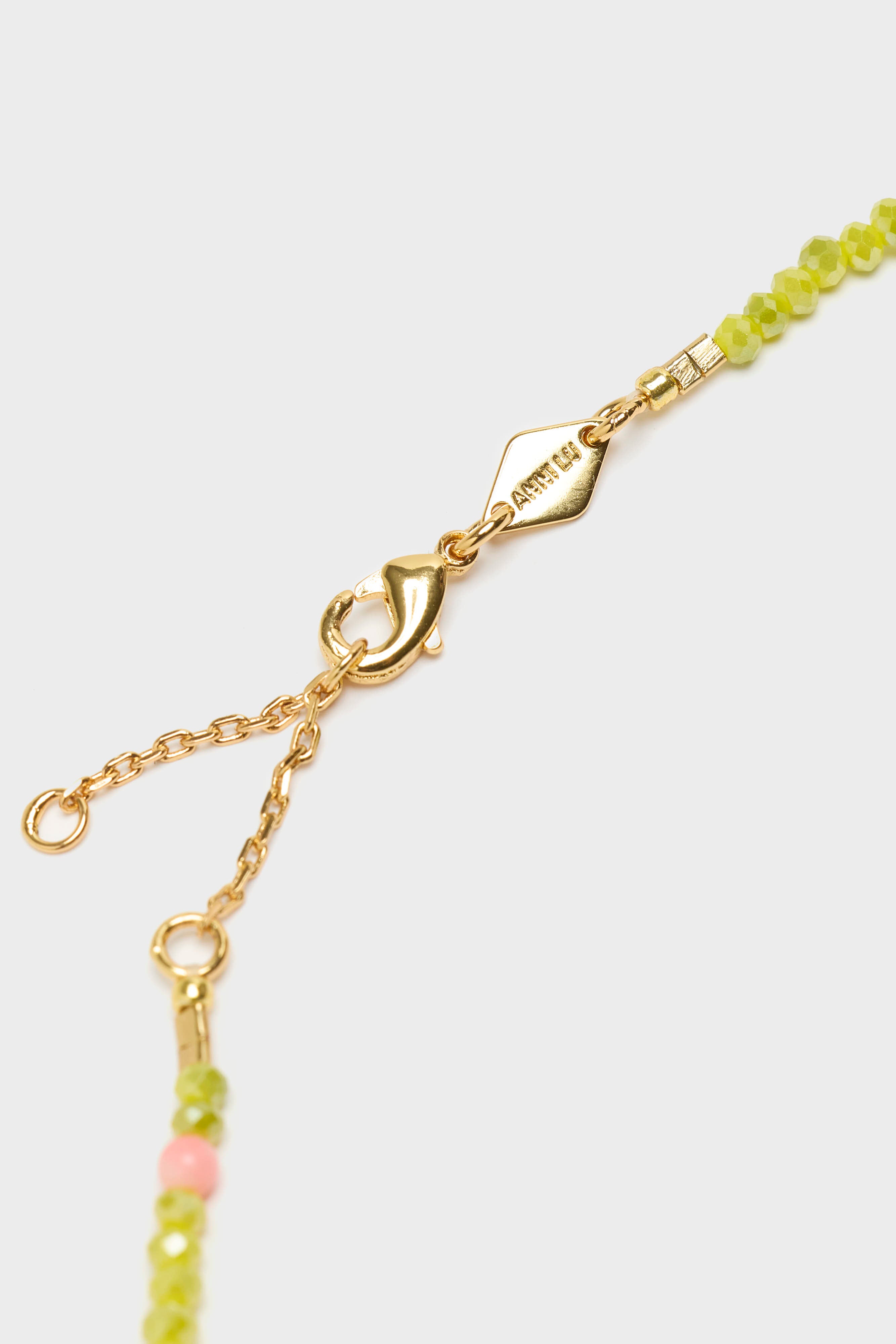 Cosmic Cactus Necklace  (261 / W / OLIVE)