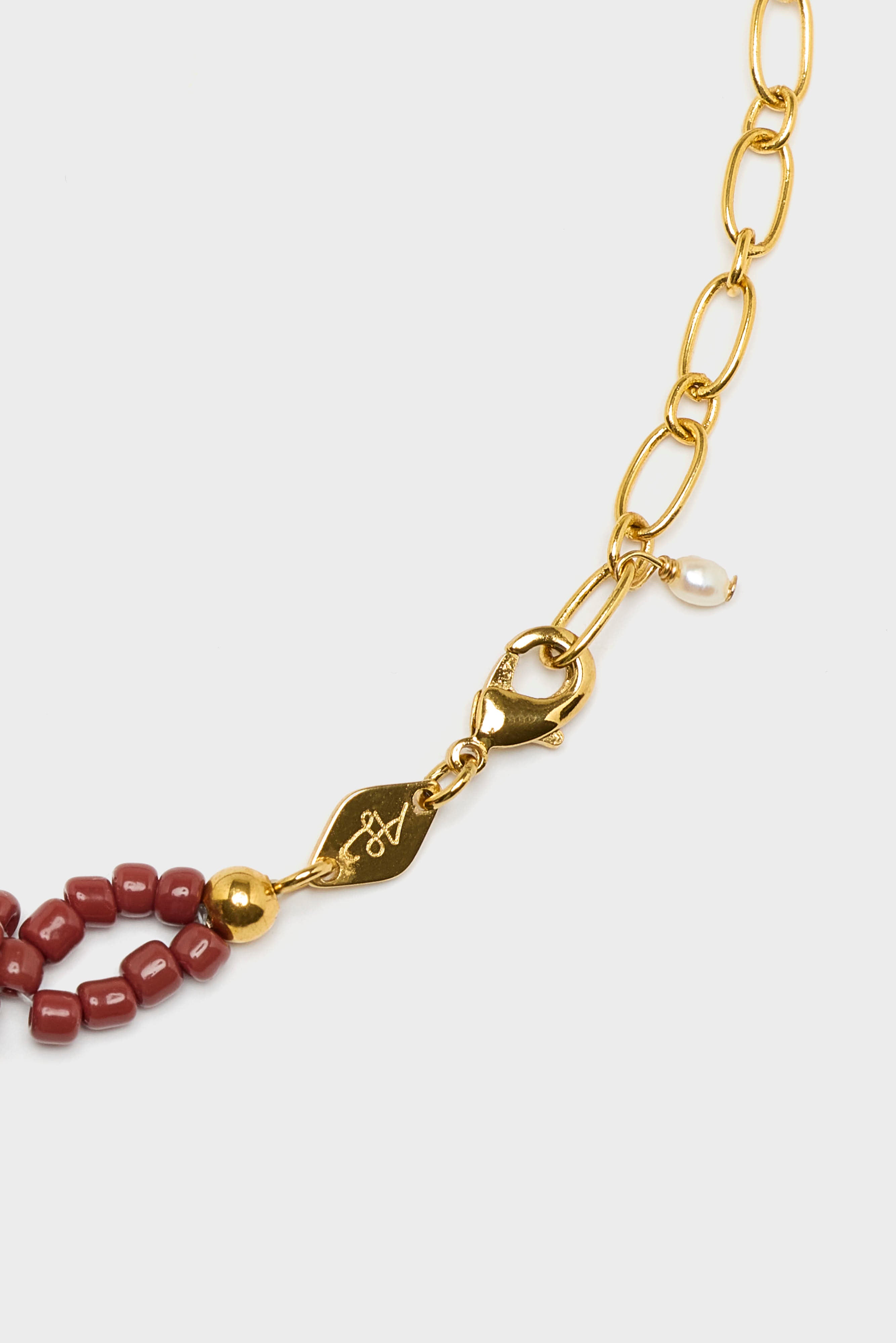 Rodeo Necklace  (261 / W / BORDEAUX)