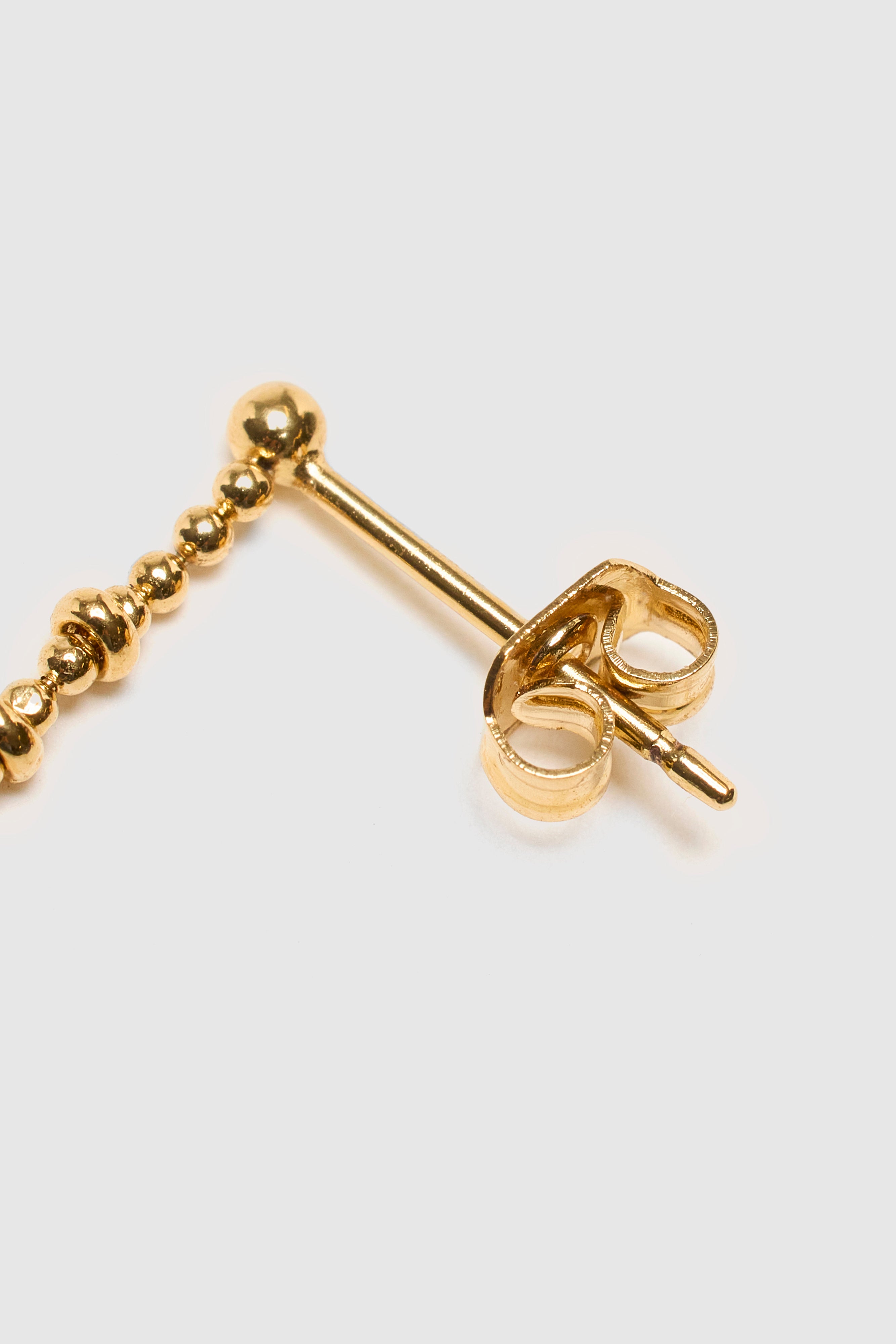 Océane Stud Earrings (242 / W / GOLD)