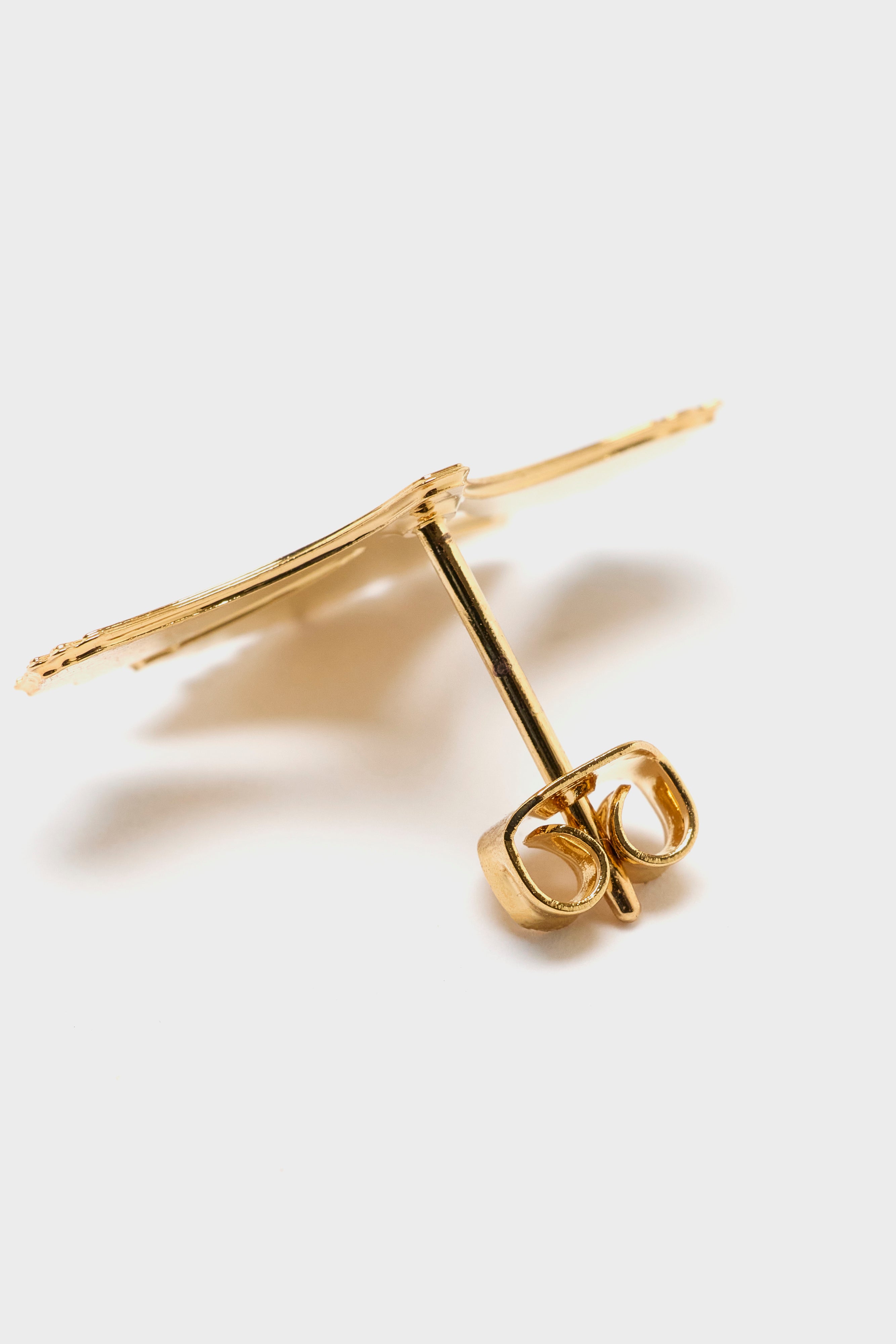 Inès Stud Earrings  (252 / W / GOLD)