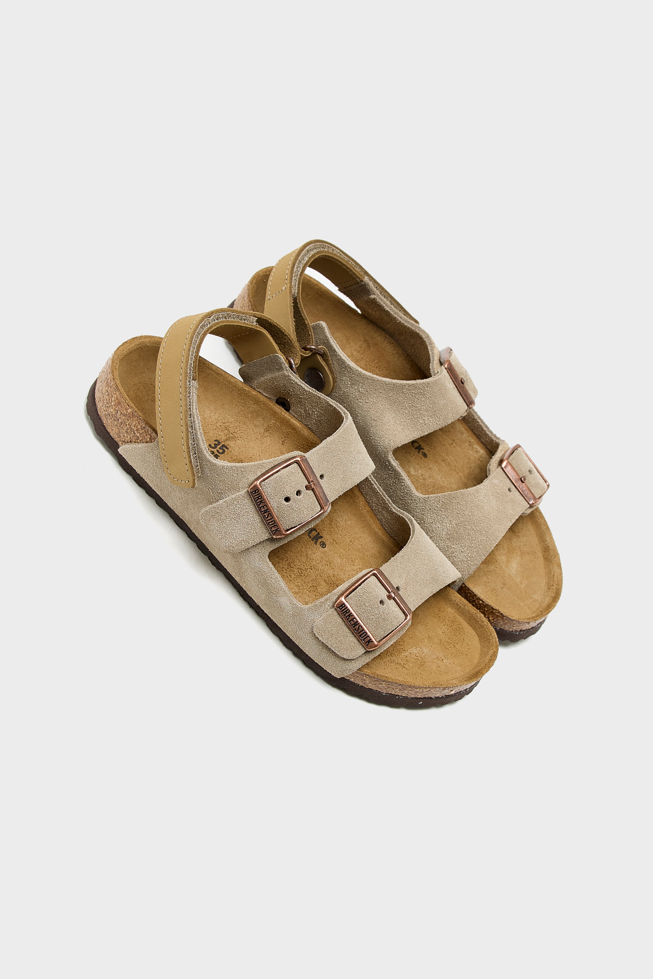 Milano en Daim pour Enfants  (251 / B / TAUPE)