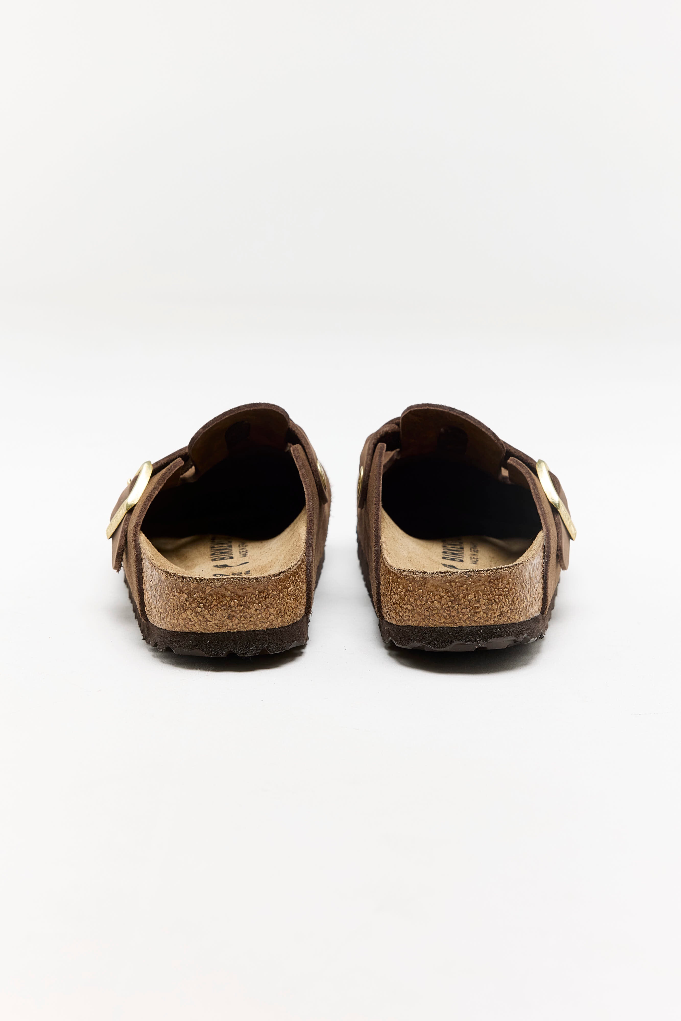 Boston Gevlochten Suède voor Dames (261 / W / DARK BROWN)