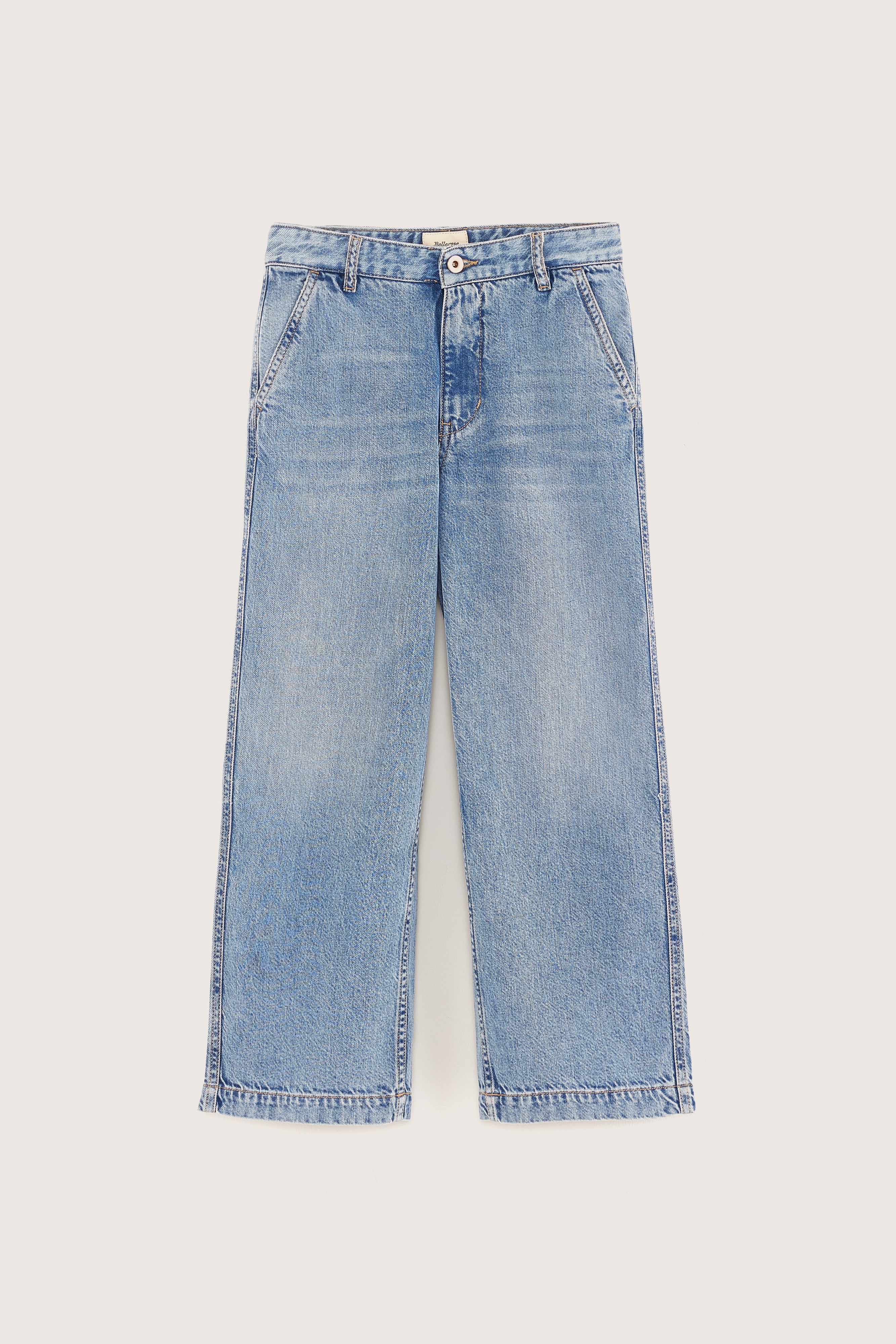 Kristin Wide Jeans - Lt blue bleach Für Girls | Bellerose