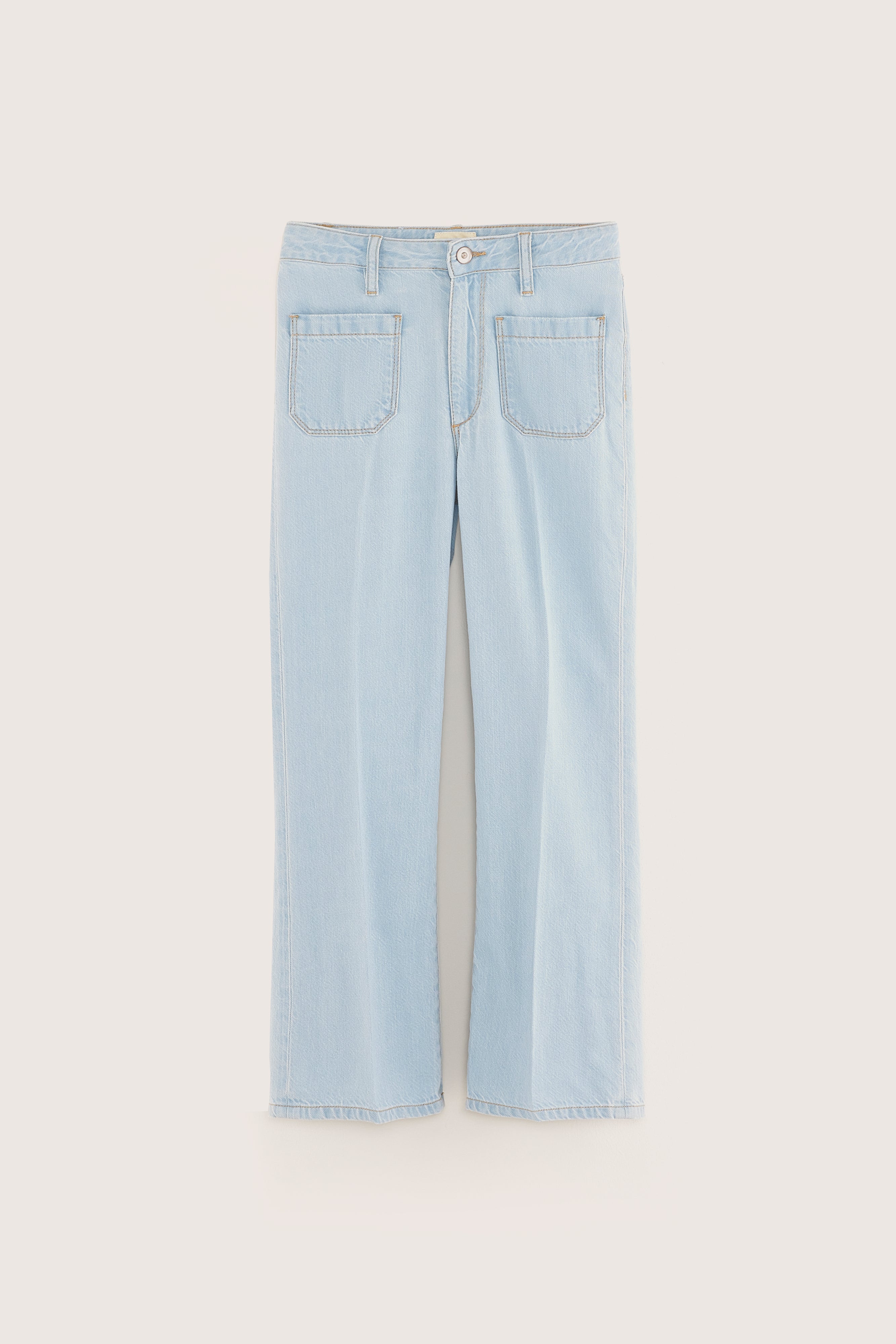 Jean Évasé Pepy - Lt blue bleach Pour Fille | Bellerose