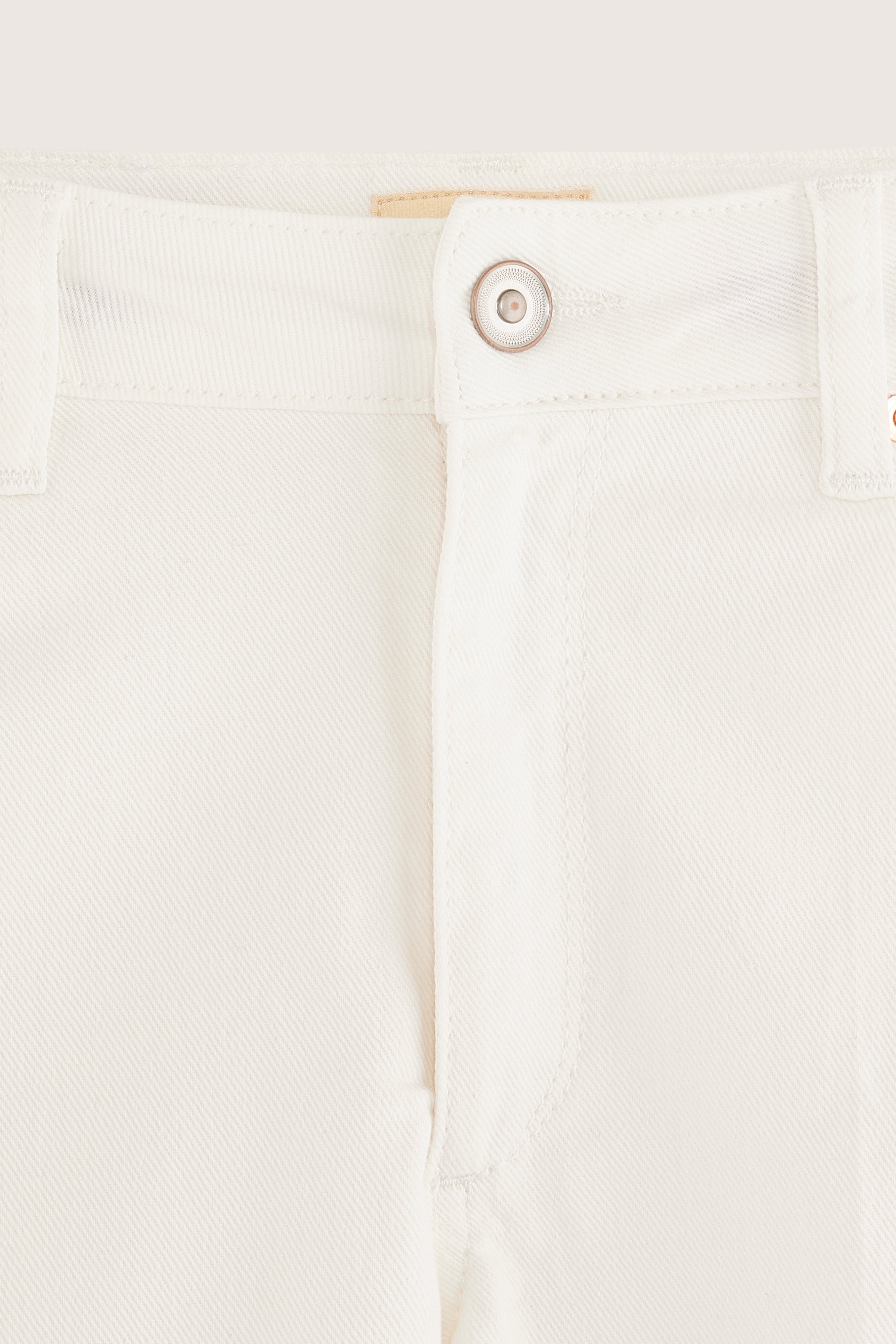Peny Flared-cropped Jeans - Off white For Girls | Bellerose