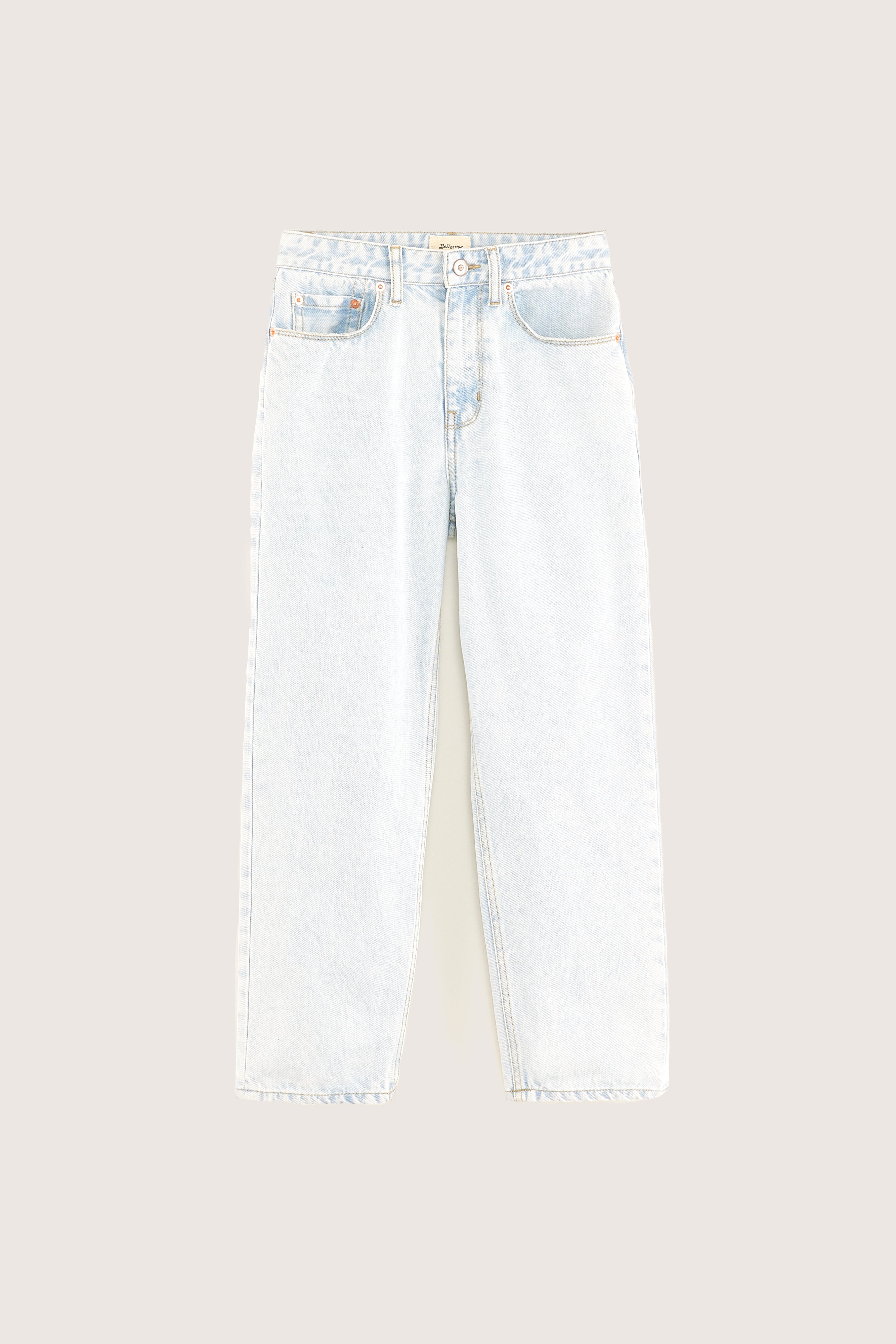 Peters Wide Jeans - Lt blue bleach For Boys | Bellerose