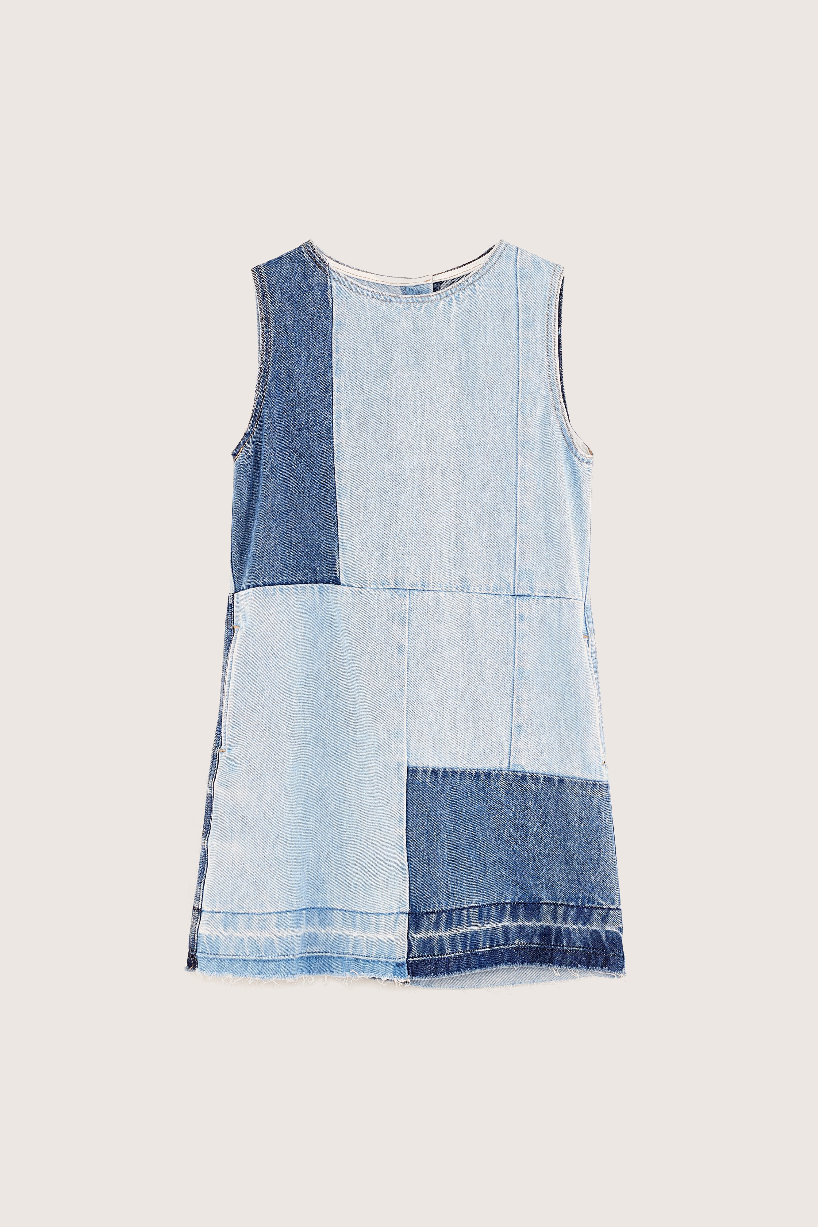 Peanuts Mini Dress - Used md blue For Girls | Bellerose