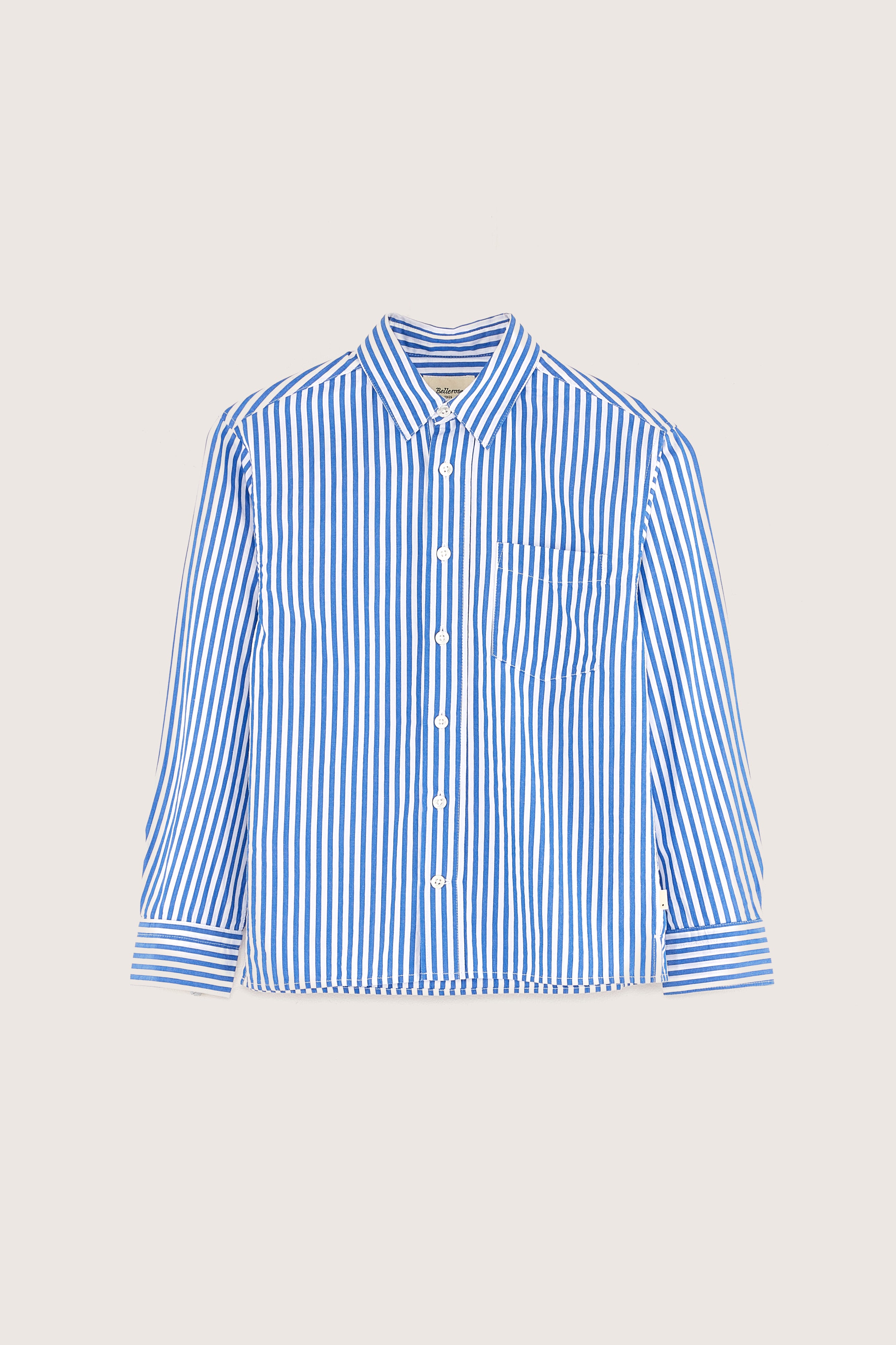 Gulian Striped Shirt - Touareg / Vintage white For Boys | Bellerose