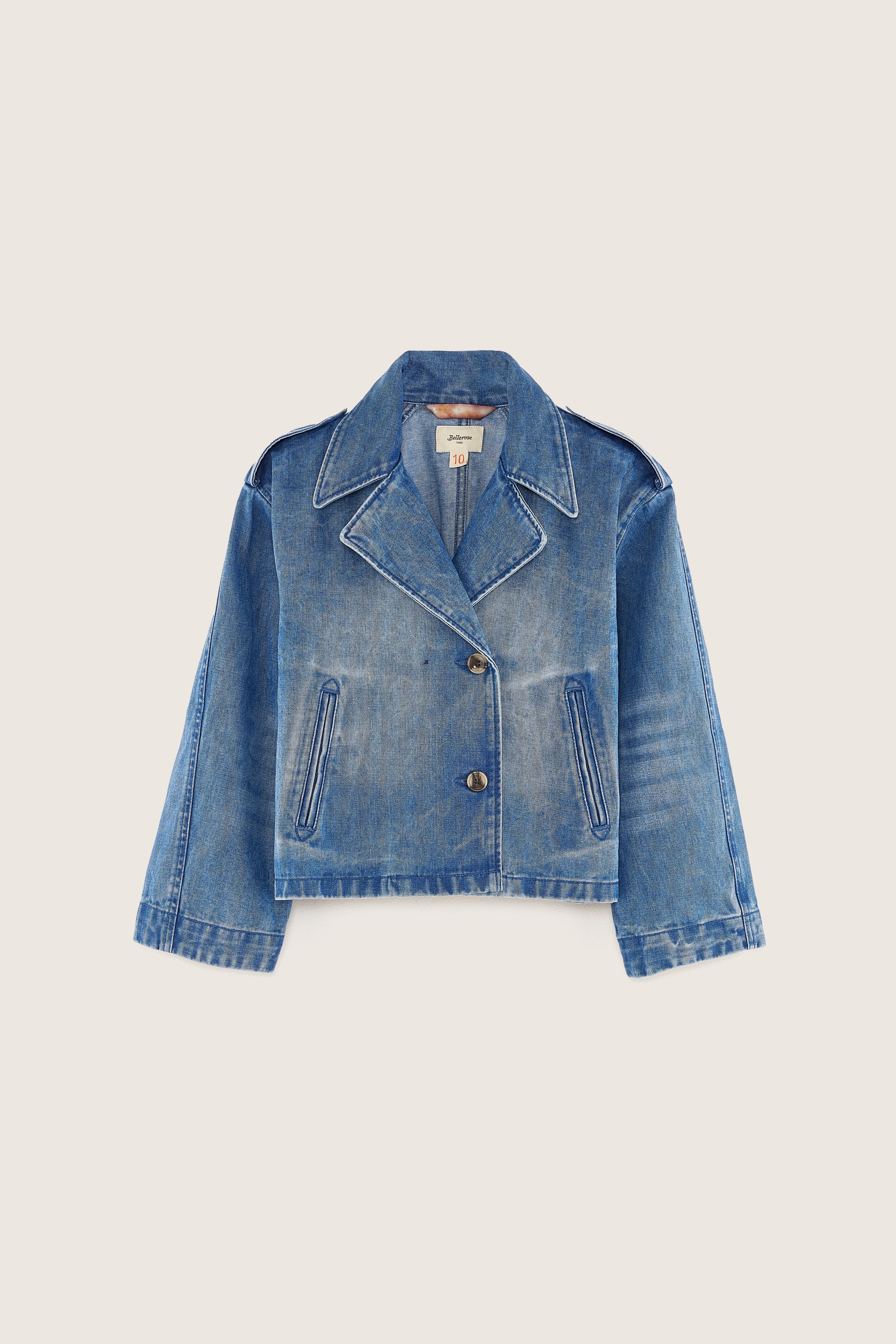 Woke Short Trench - Md blue stone Für Girls | Bellerose