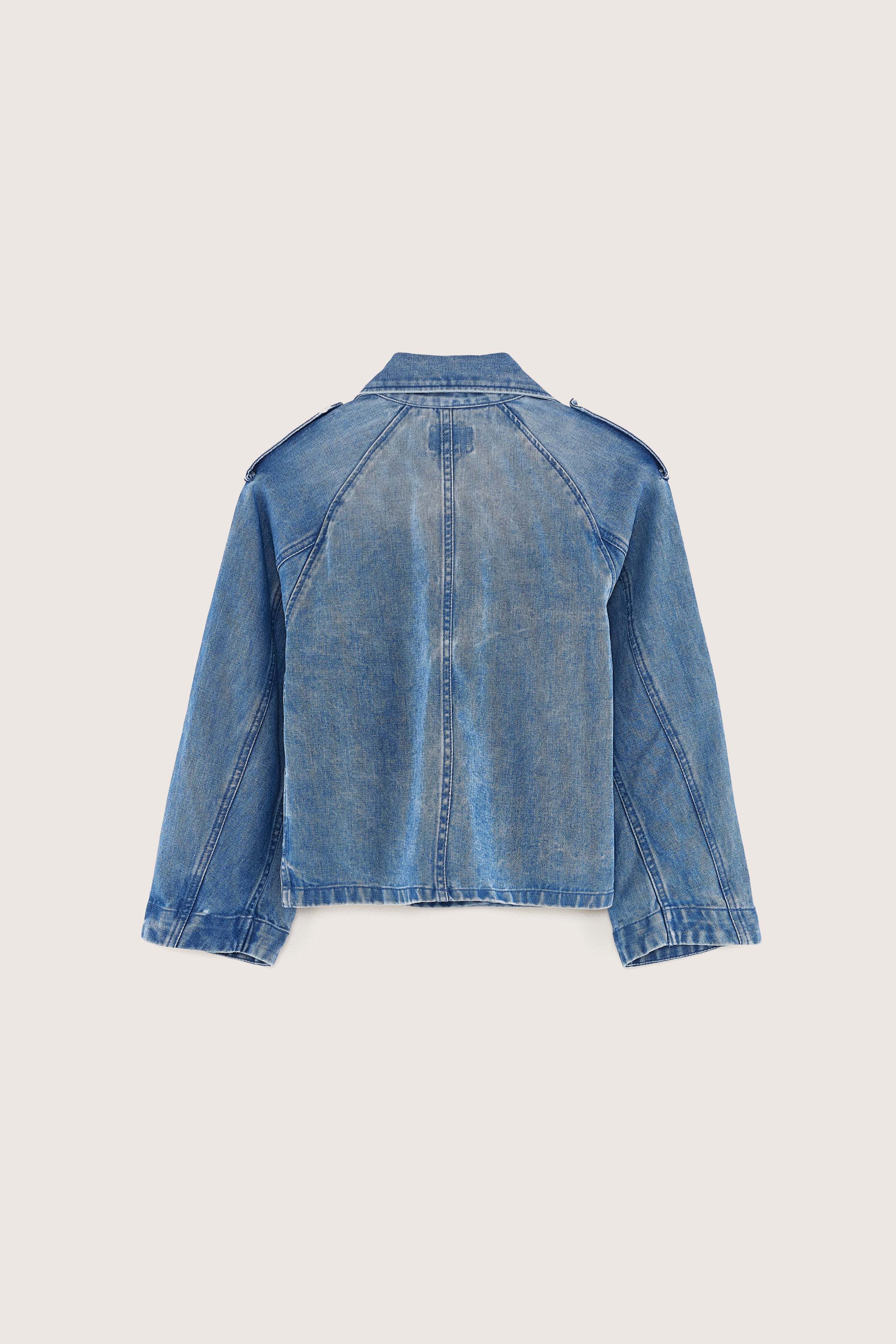 Woke Short Trench - Md blue stone Für Girls | Bellerose