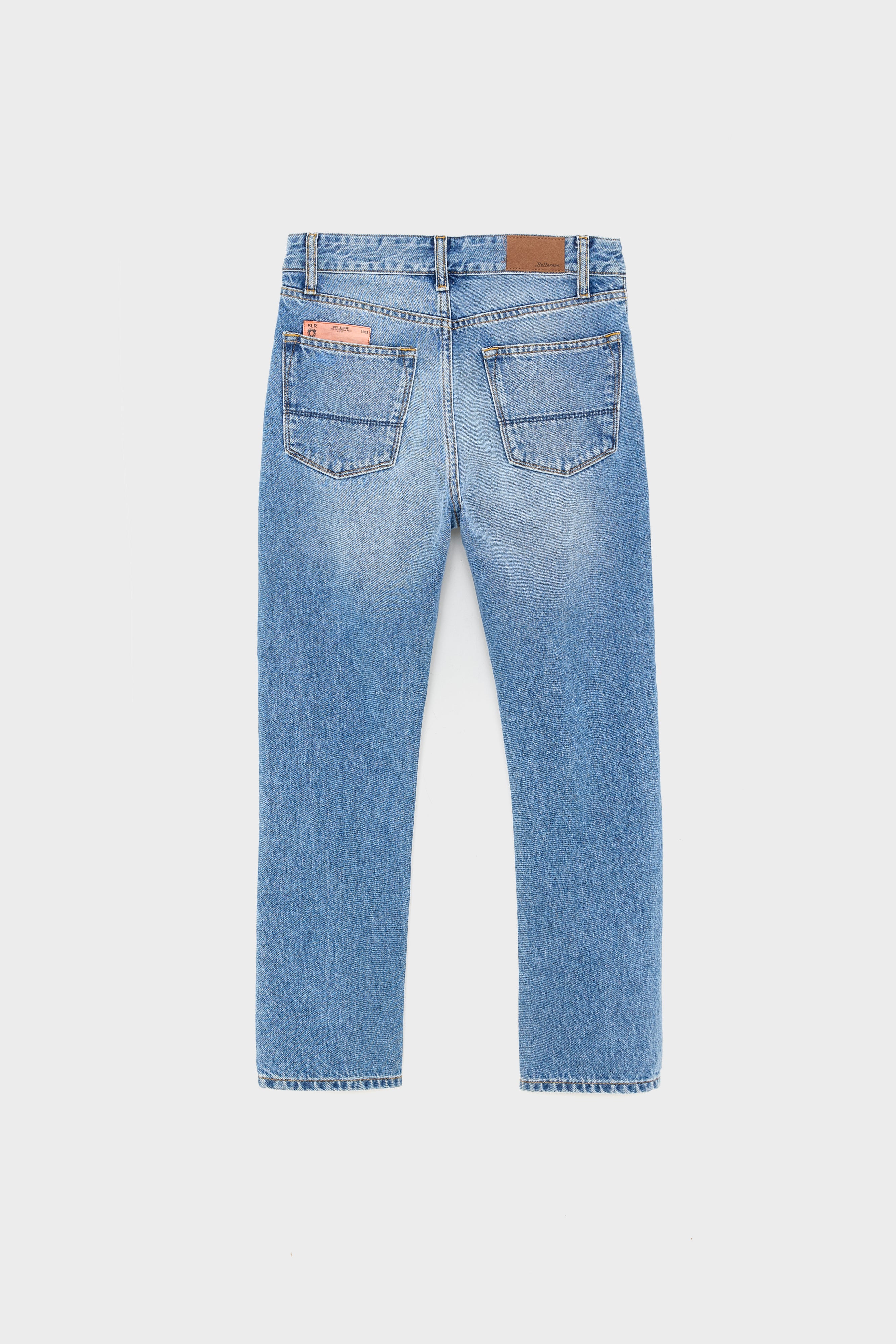 Peyo Tapered Jeans - Vintage light blue Voor Jongens | Bellerose
