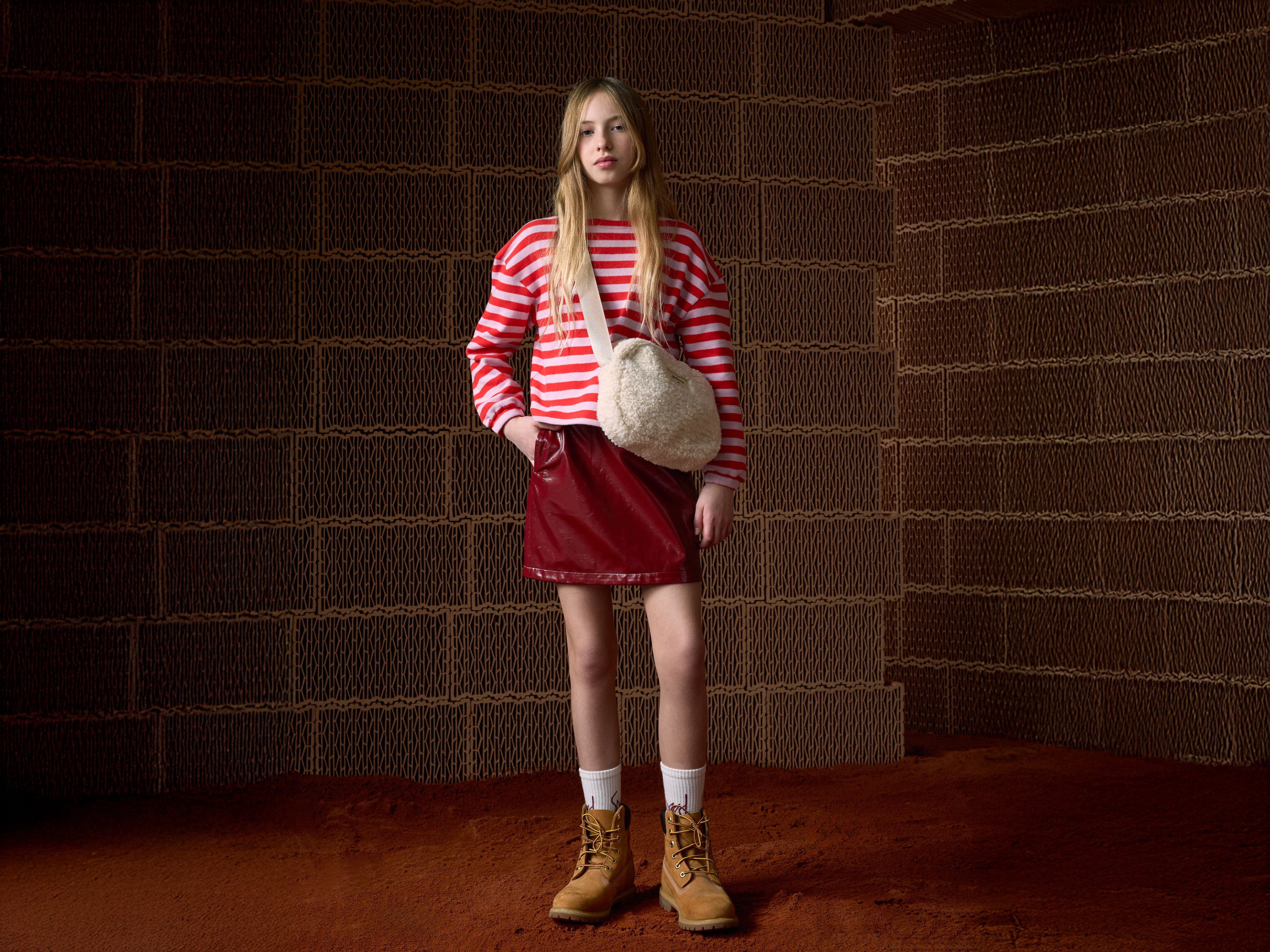 Parise mini skirt (252 / G / CERISE)