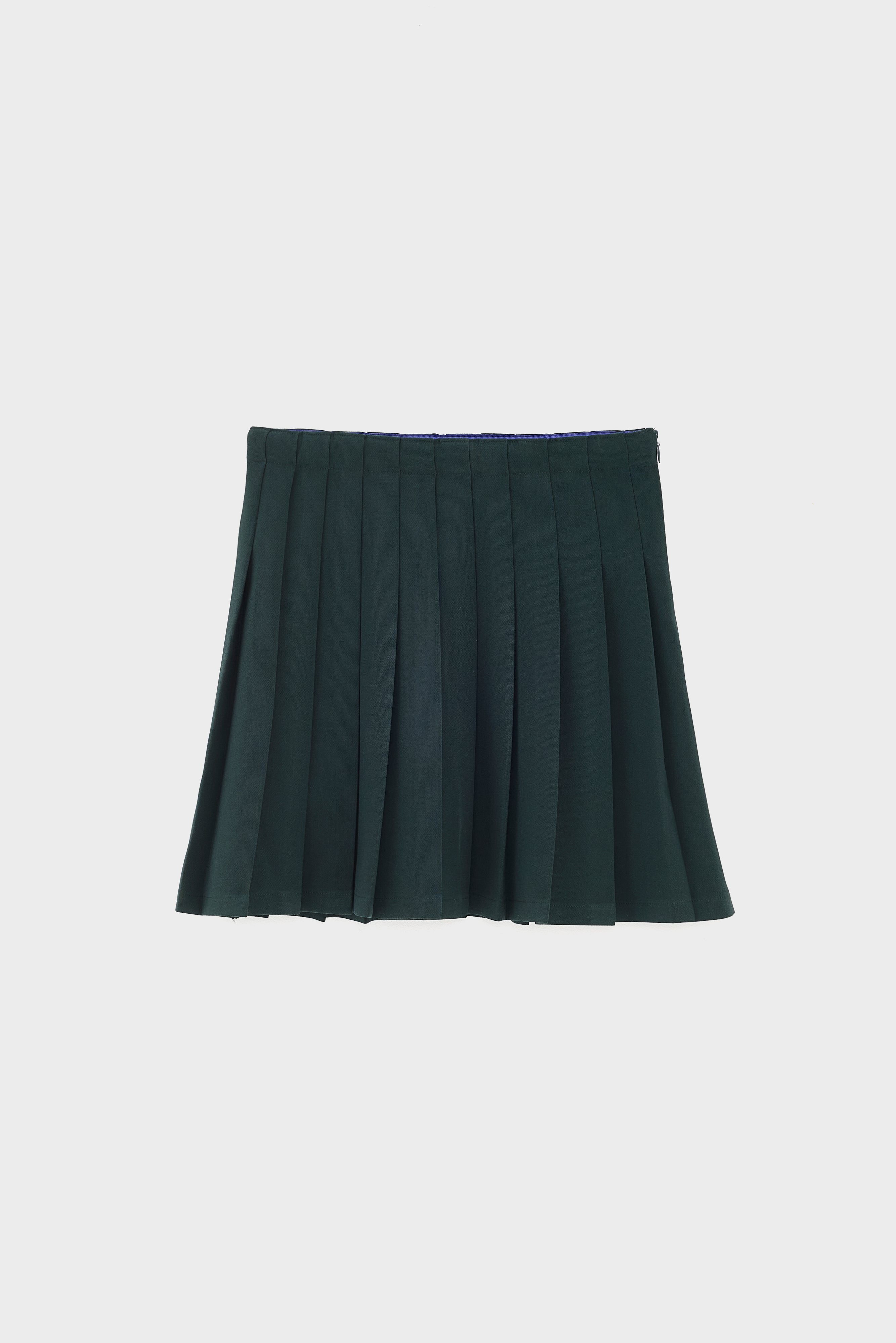 Minijupe Plissée Asra - Forest Pour Fille | Bellerose