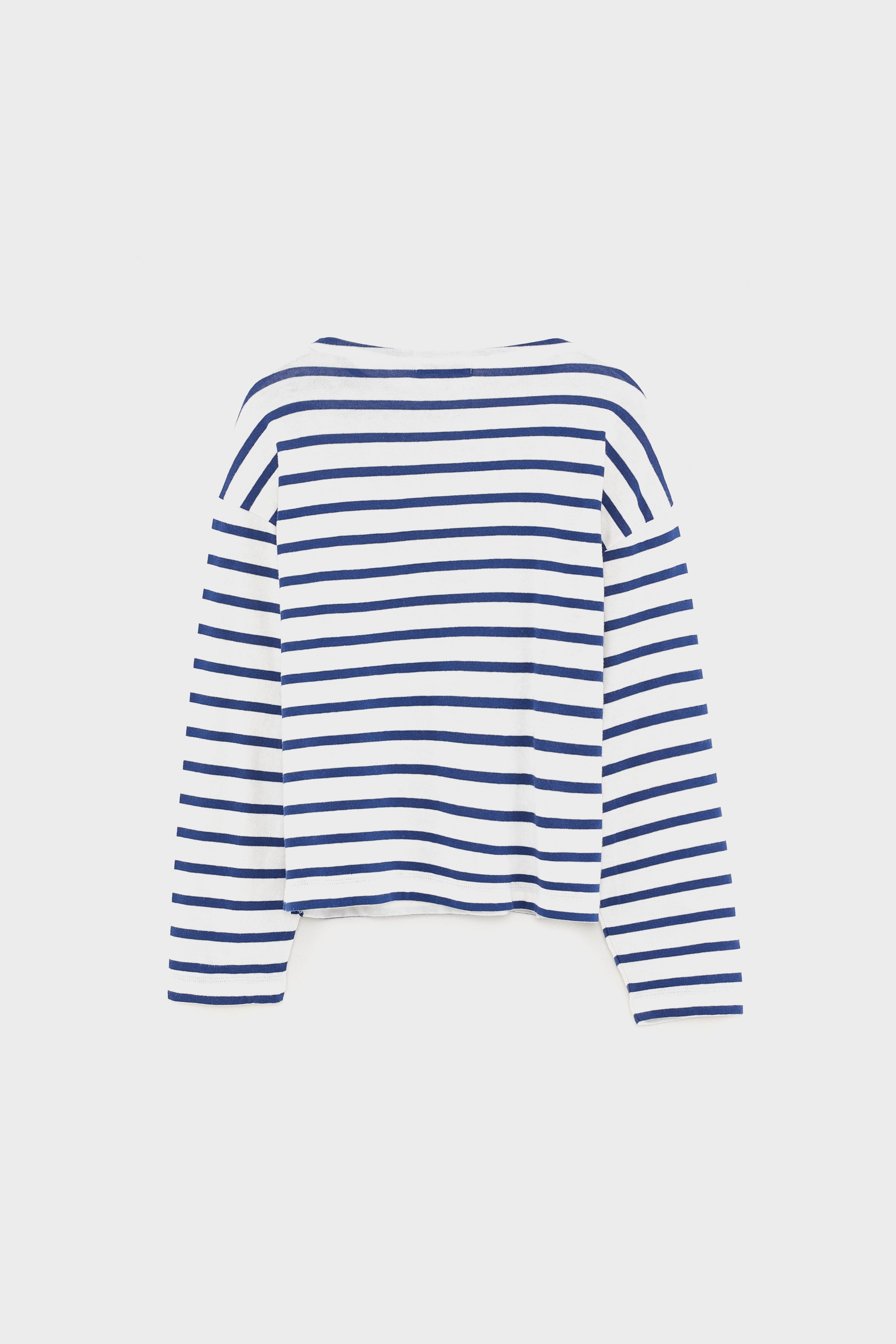 Vailor cropped t-shirt (251 / G / STRIPE E)
