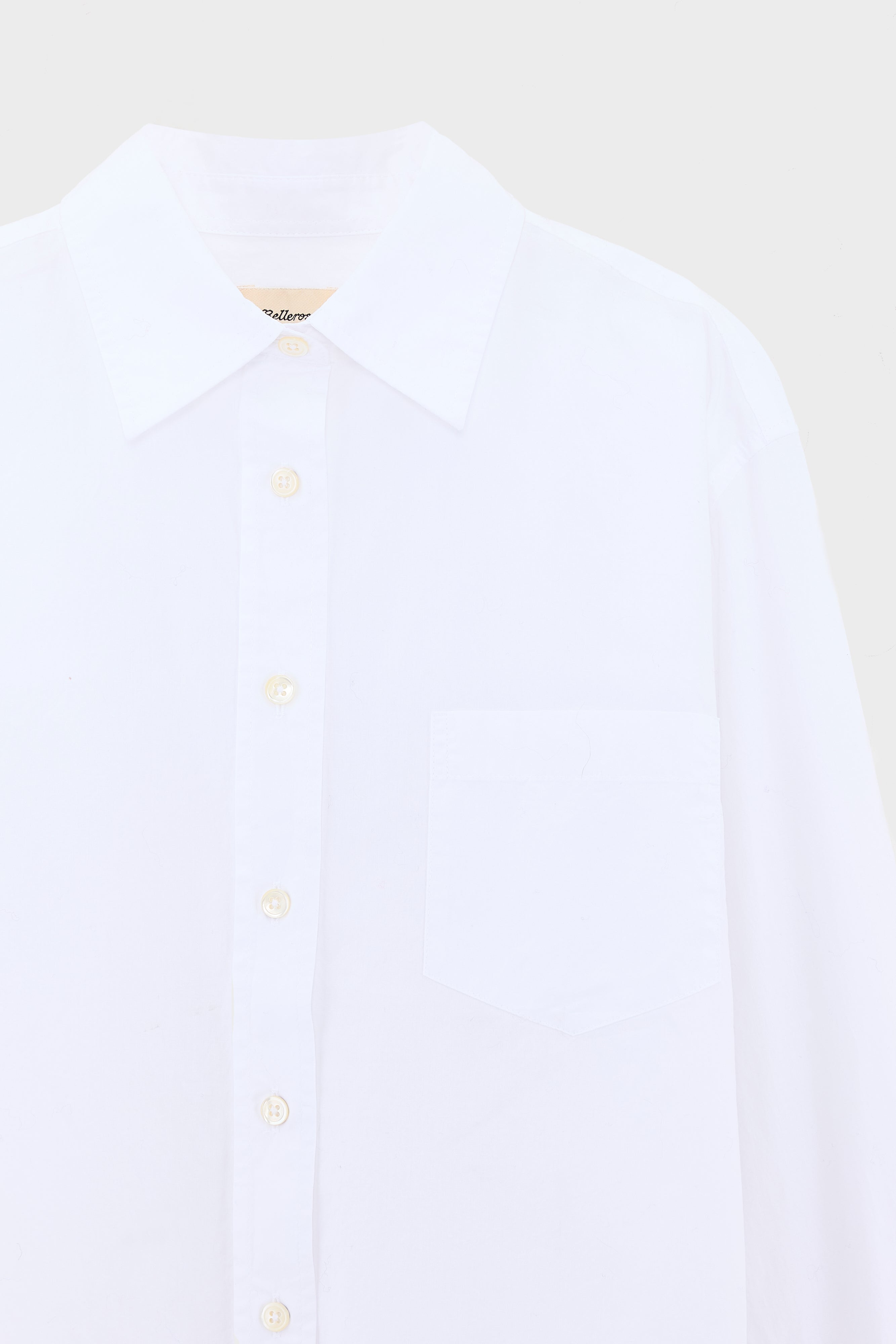 Ironie Straight Shirt - White For Girls | Bellerose
