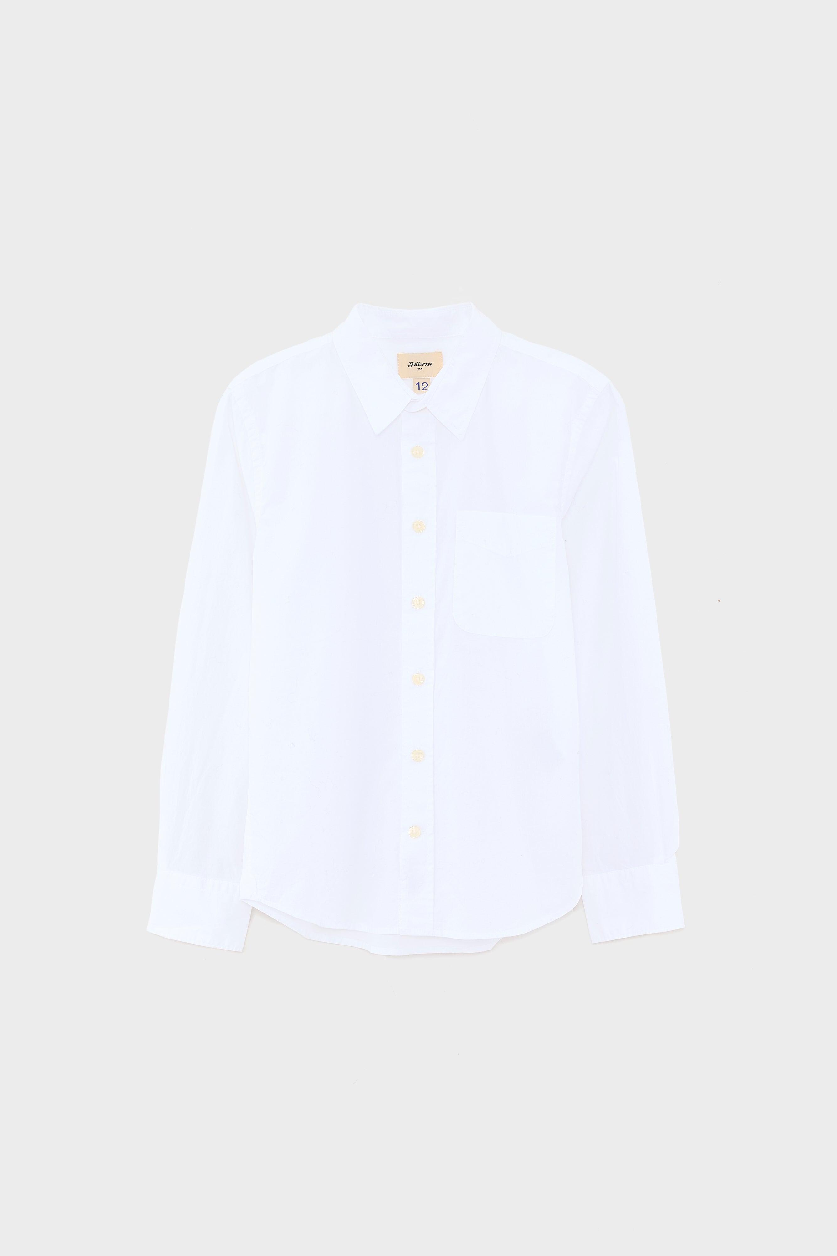 Ganix Poplinhemd - White Voor Jongens | Bellerose