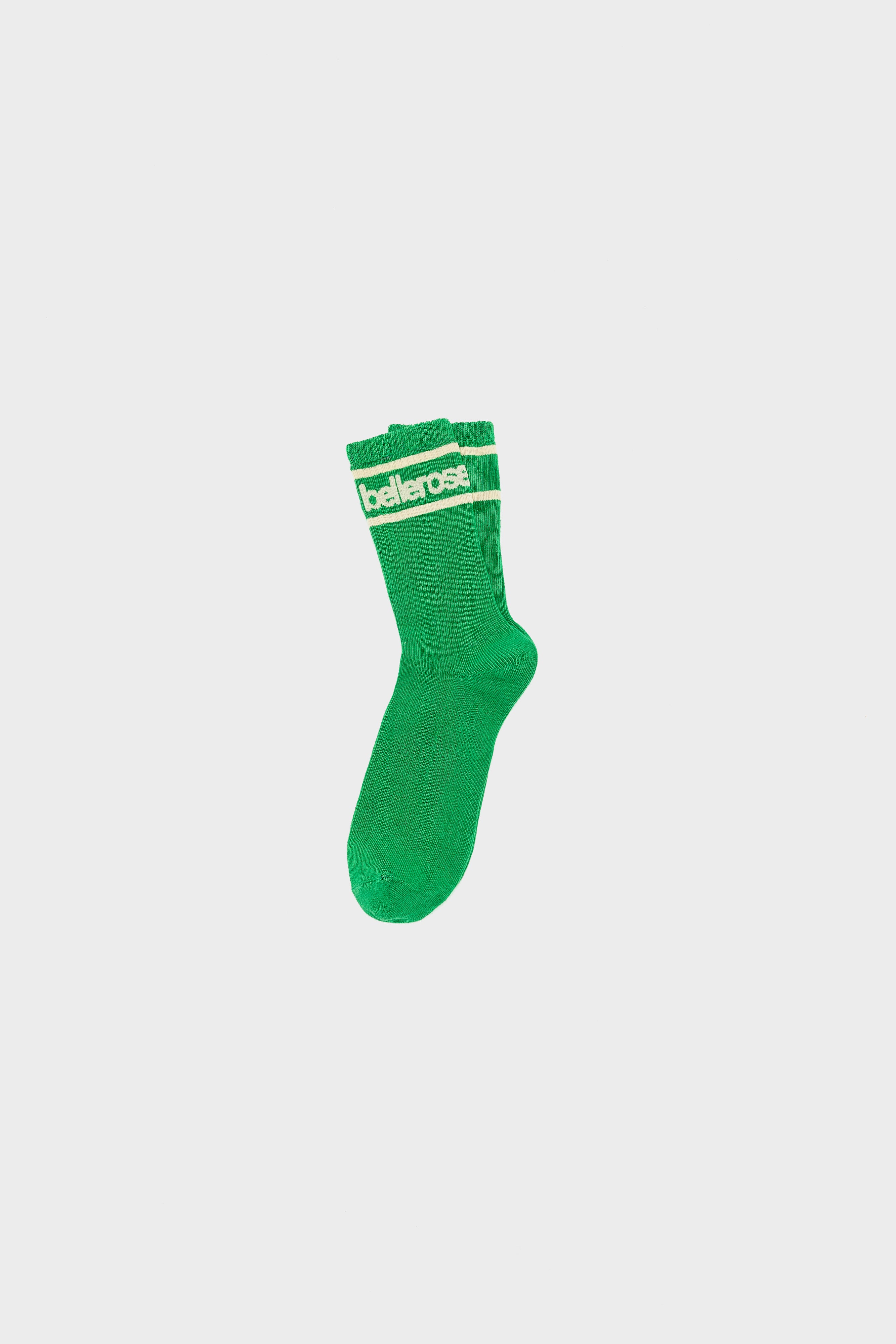 Chaussettes Mi-hautes Vigil - Grass / Swan Pour Fille | Bellerose