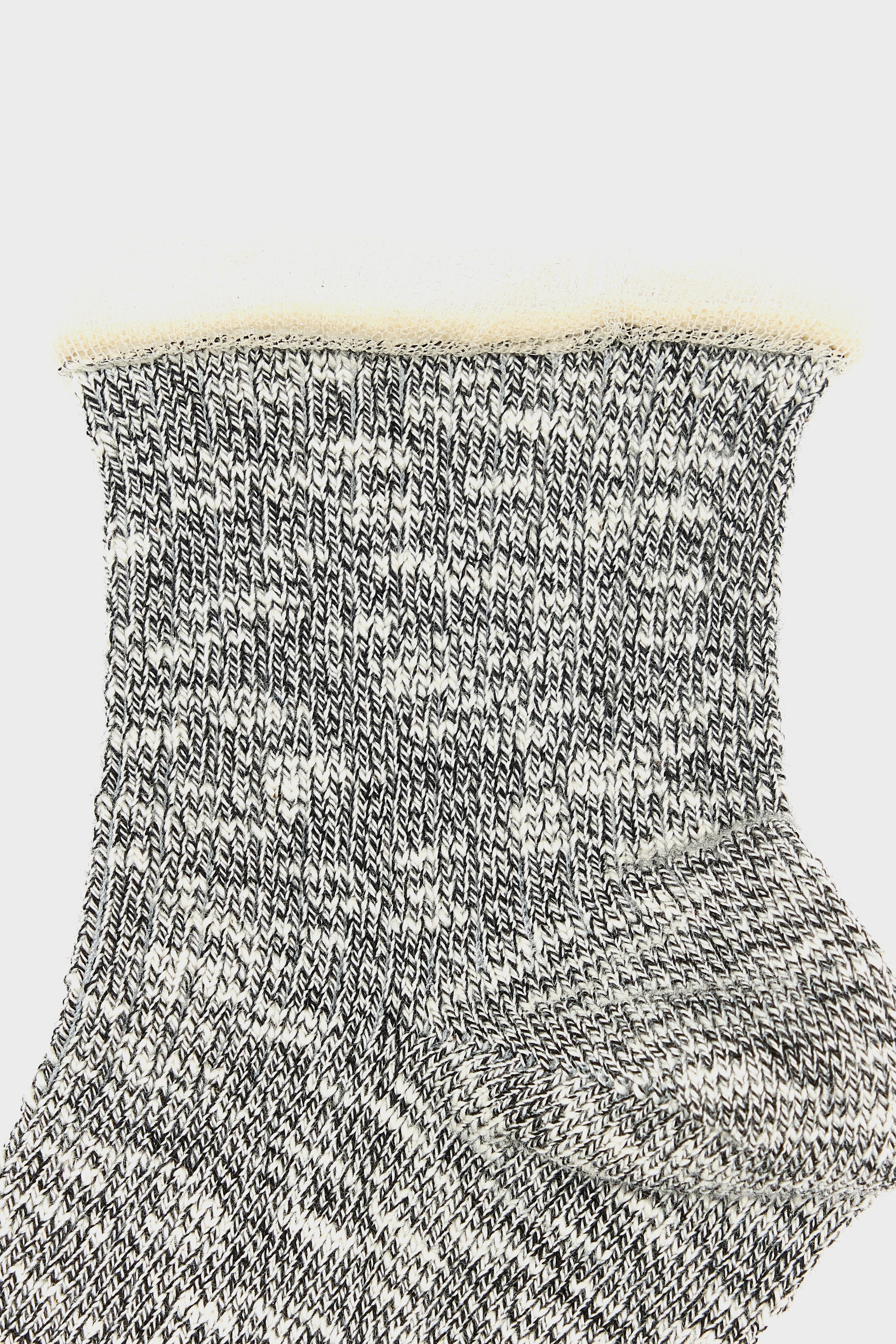 Chaussettes Courtes Baroy - Ecru / Off black Pour Fille | Bellerose