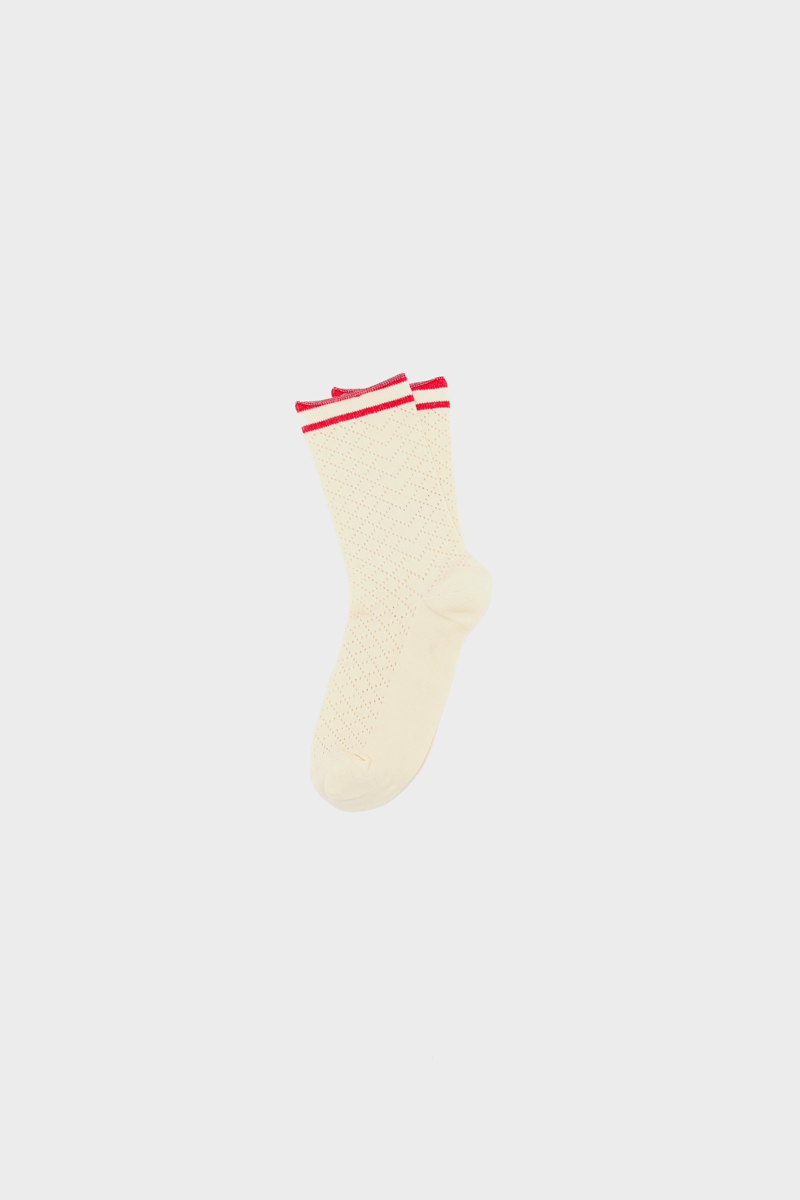 Chaussettes Mi-hautes Braf - Amore / Milk Pour Fille | Bellerose