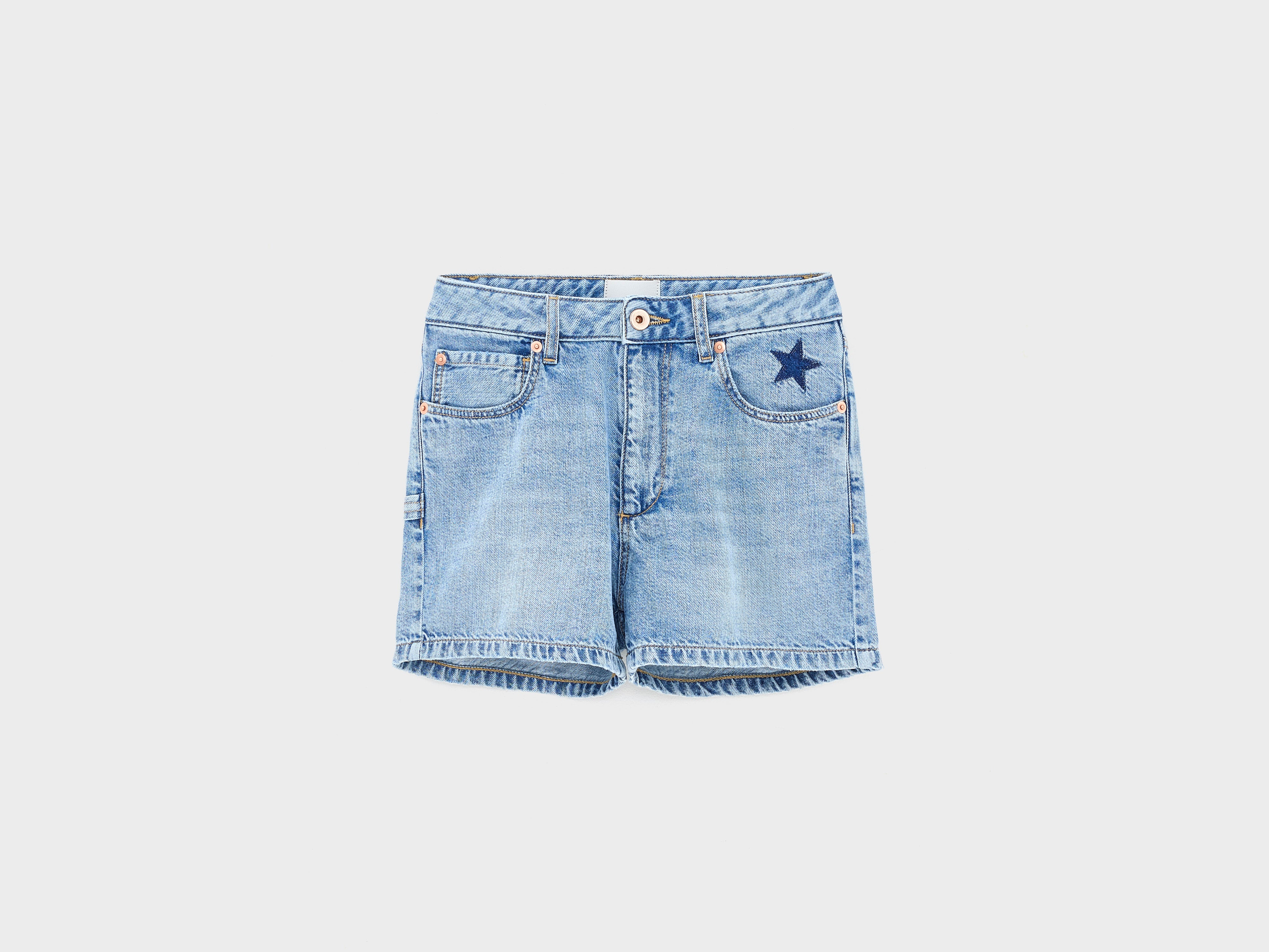 Kyle denim shorts (261 / G / LT BLUE BLEACH)