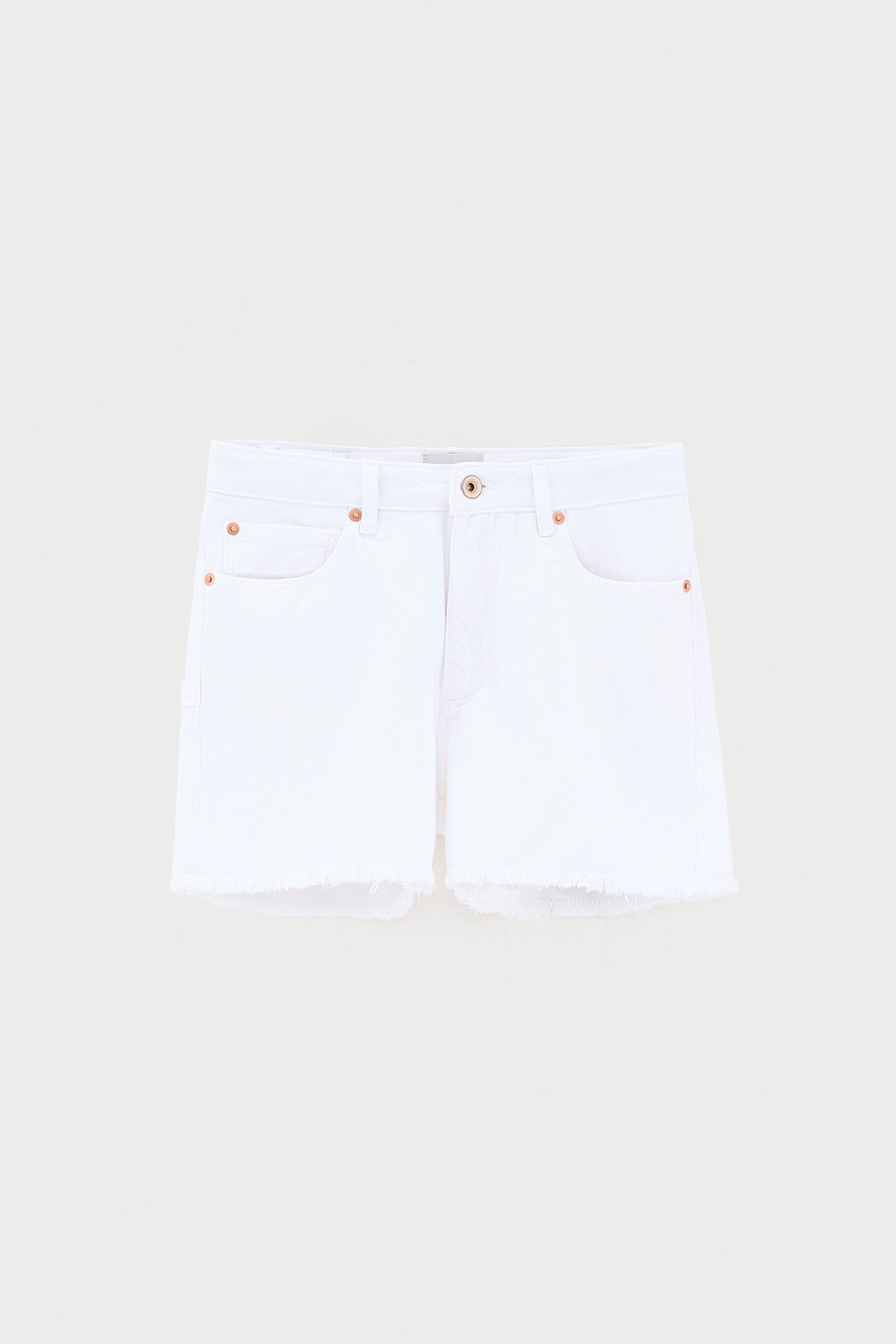 Kyle Denim Shorts - White For Girls | Bellerose