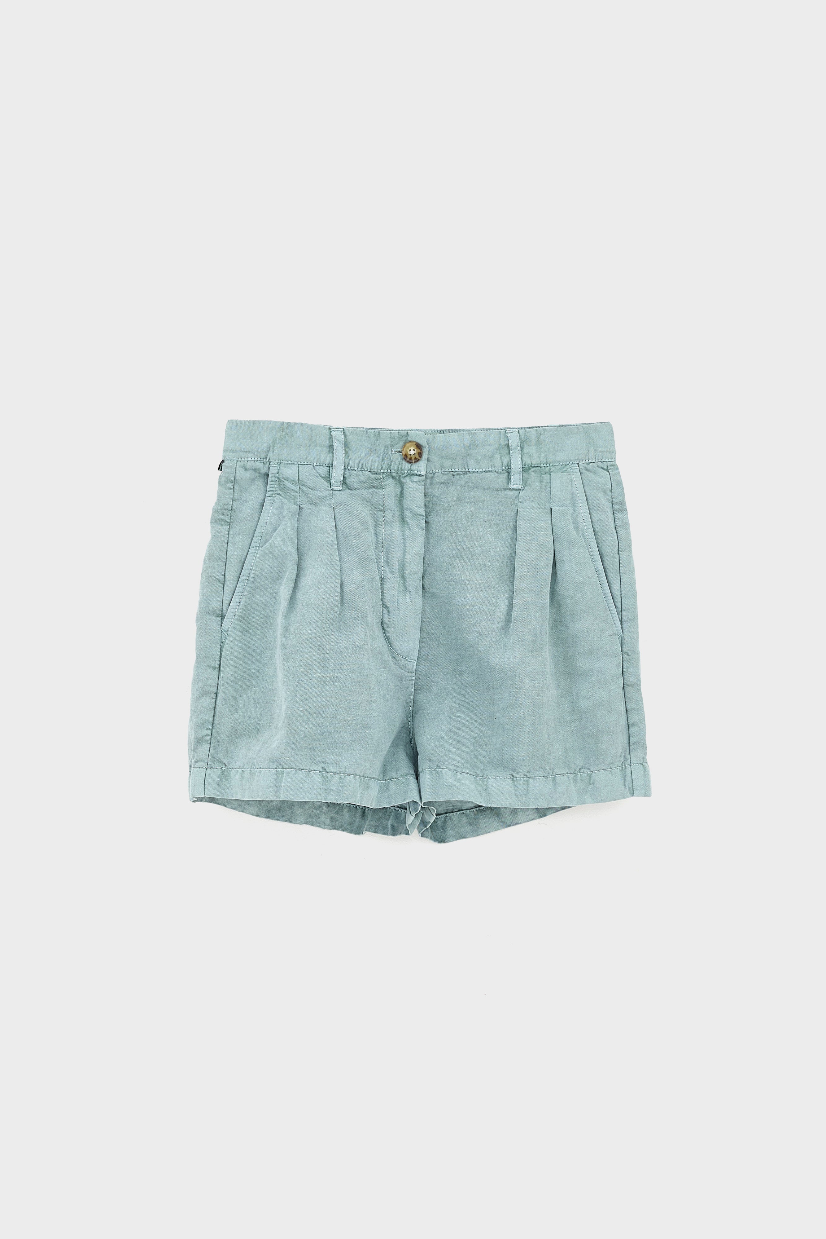 Vaena Regular Shorts - Limestone For Girls | Bellerose