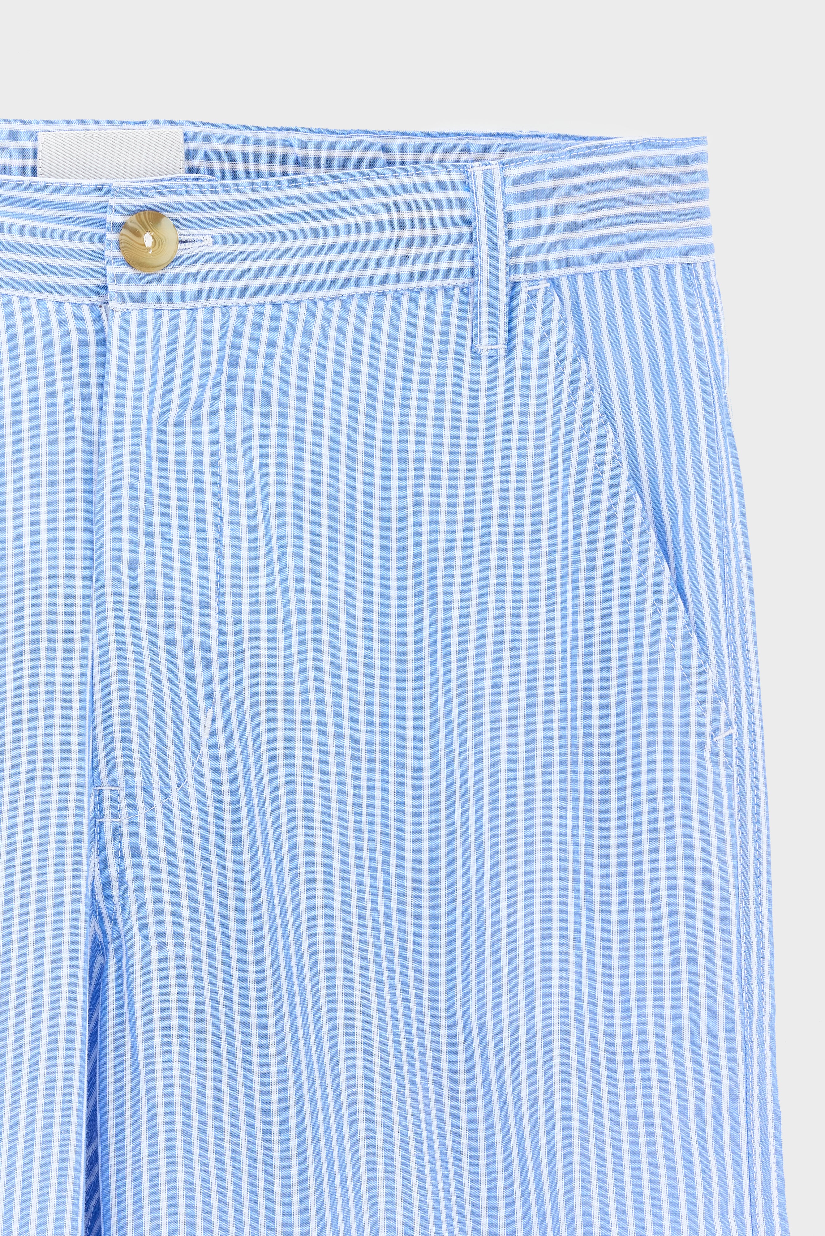 Kristin Wide Trousers - Chardon / White For Girls | Bellerose