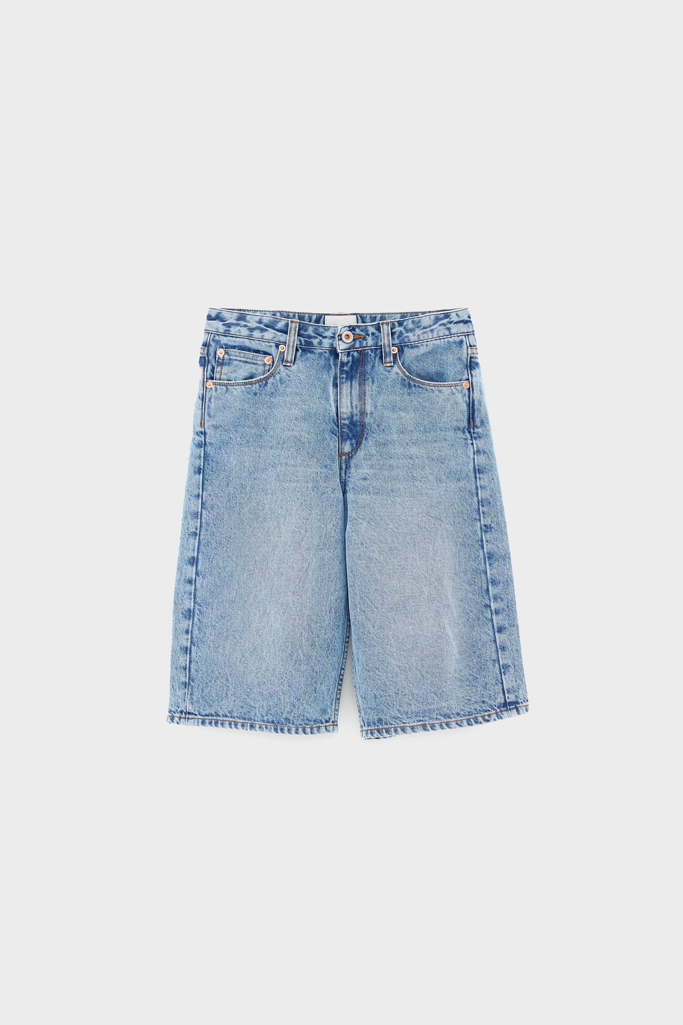 Phebe Bermuda Shorts - Lt blue stone For Girls | Bellerose