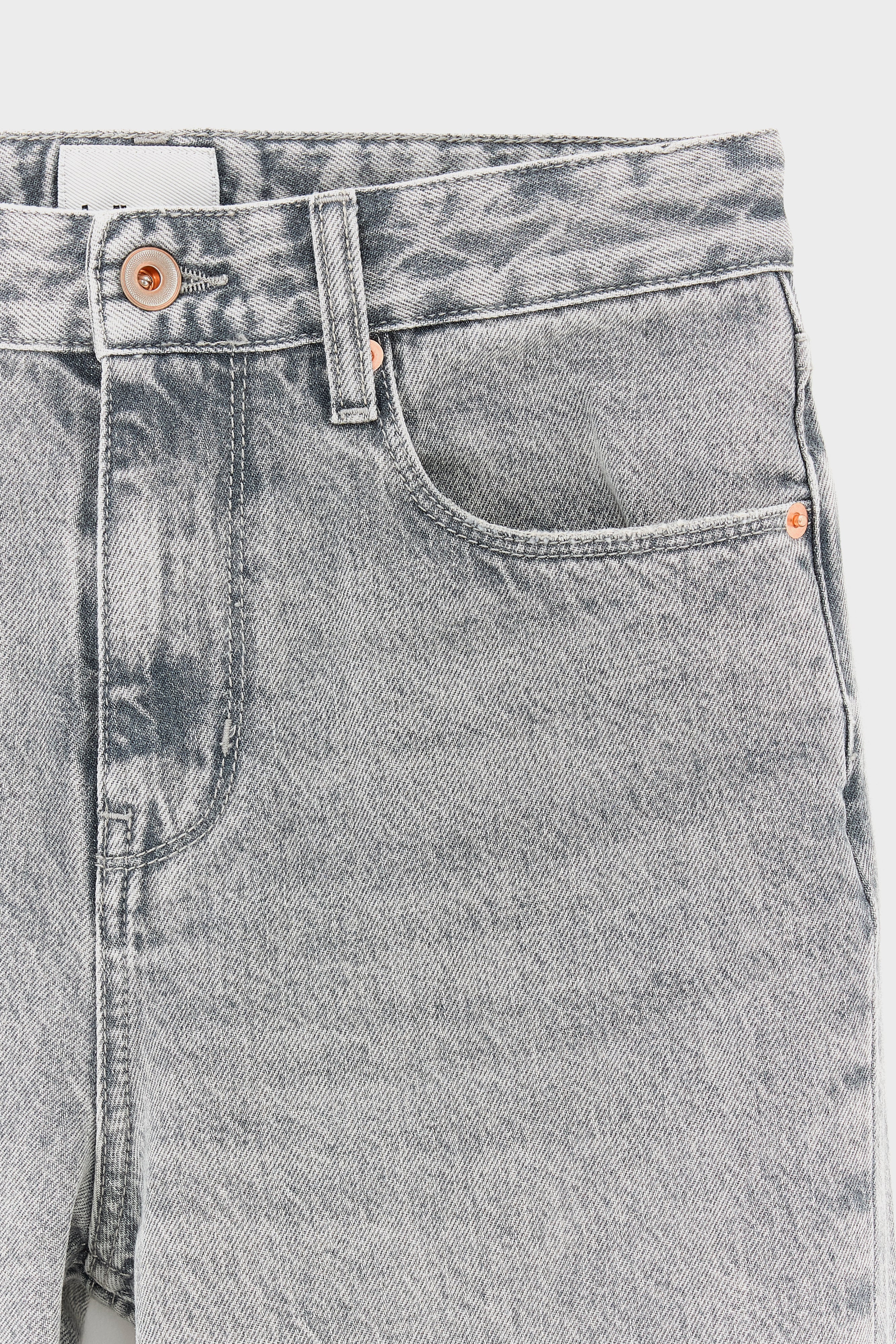 Peters Wide Jeans - Dirty grey For Boys | Bellerose