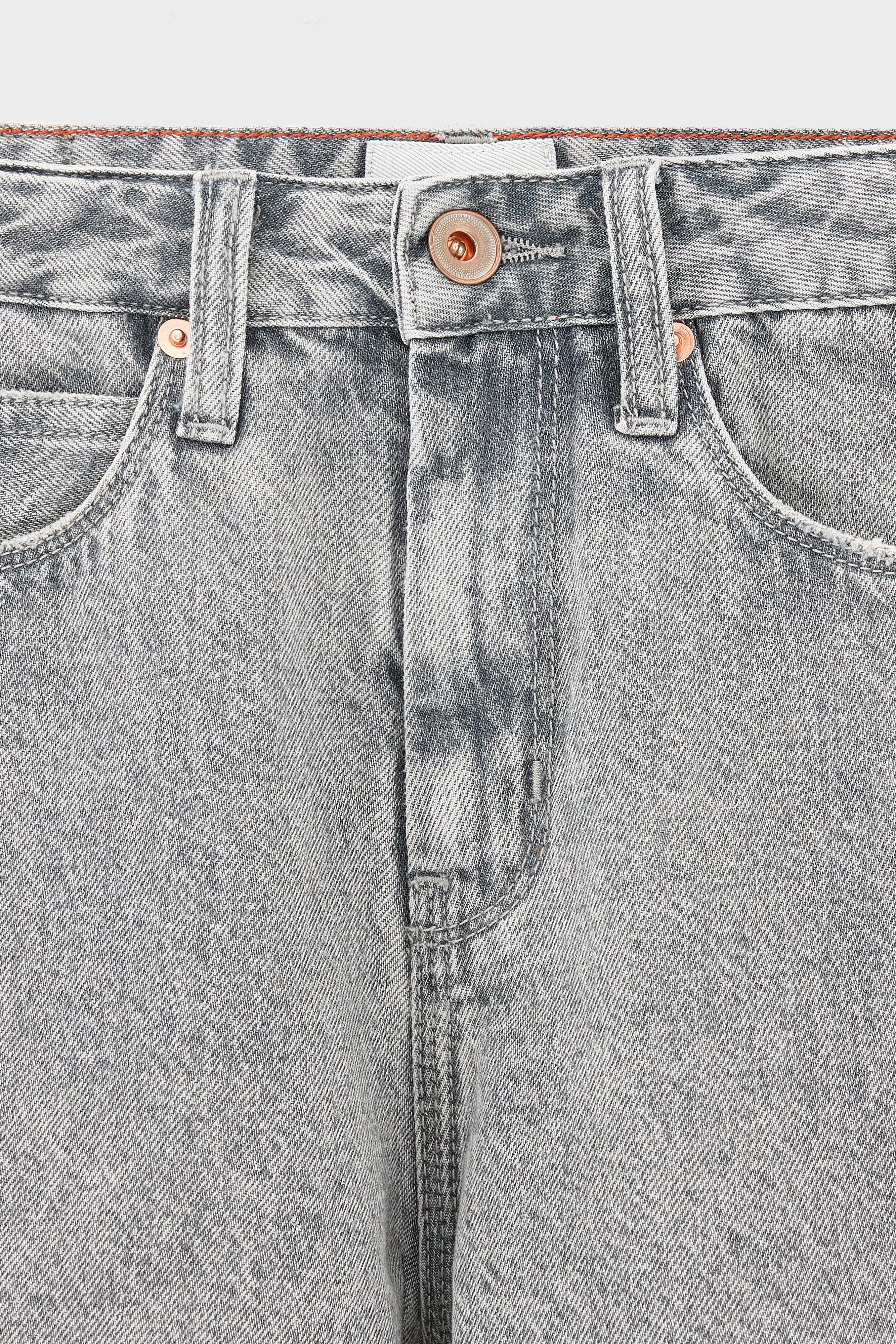 Peers Denim Shorts - Dirty grey For Boys | Bellerose