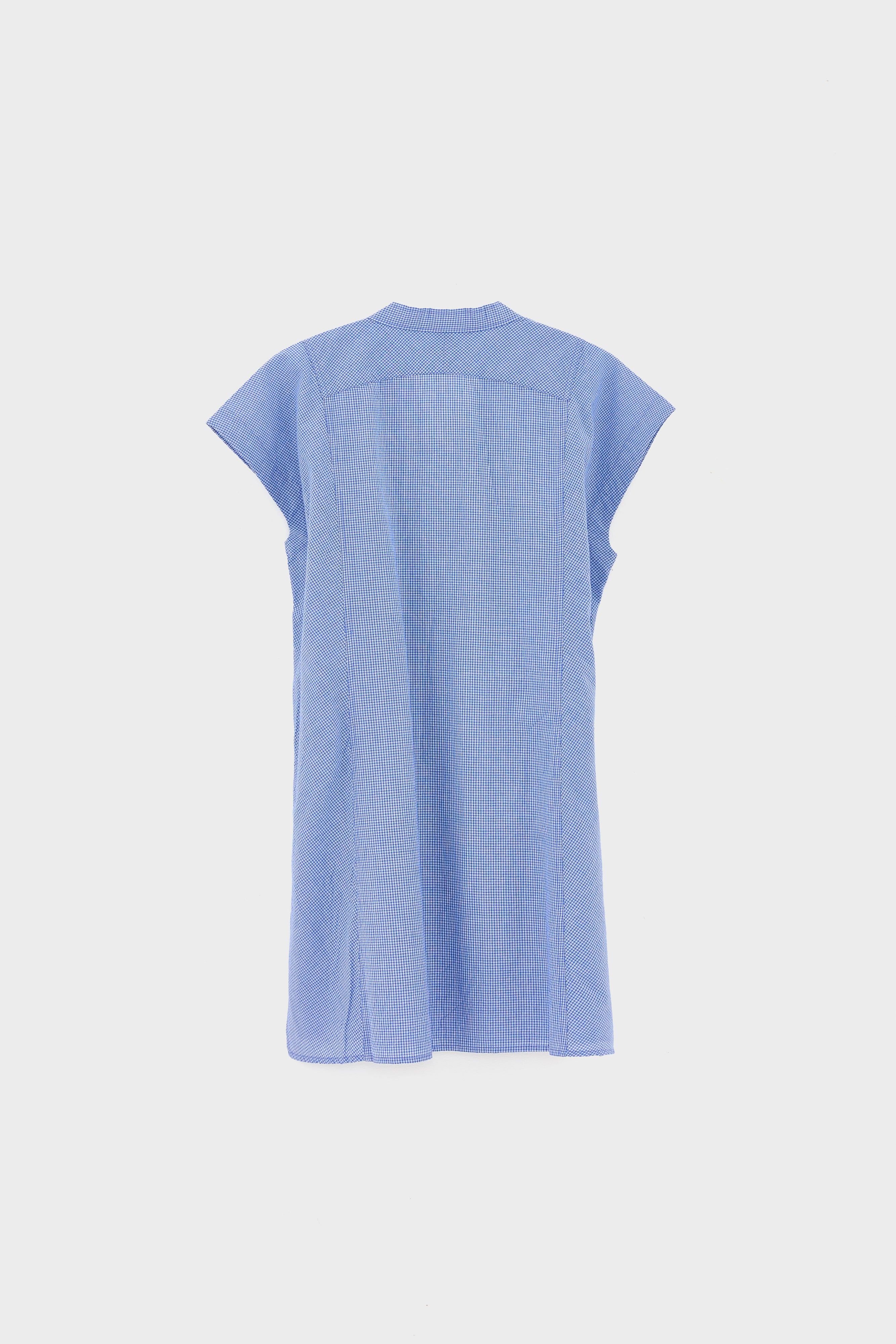 Robe À Carreaux Hazer - Nattier / White Pour Fille | Bellerose