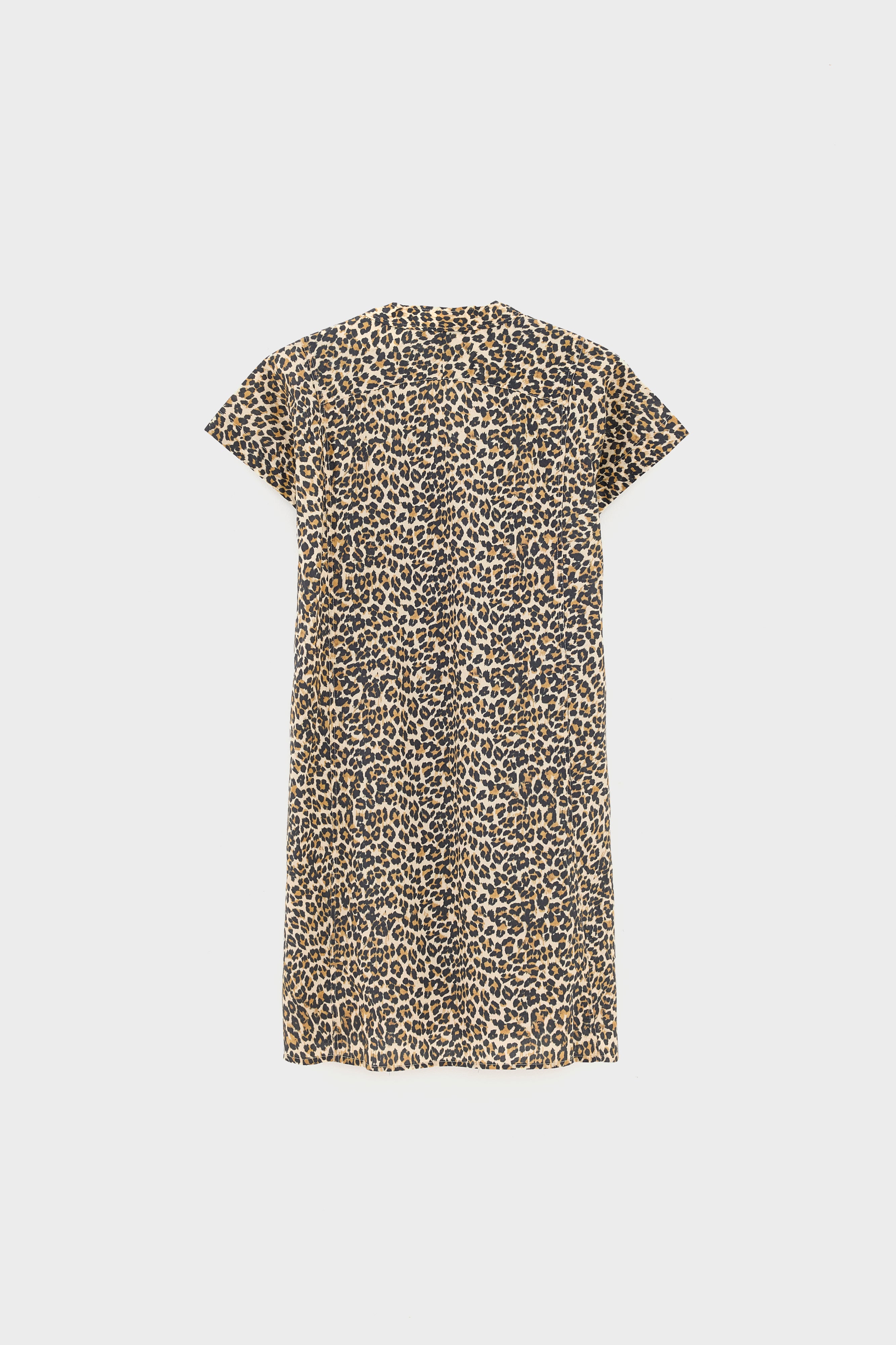 Robe Imprimé Léopard Hazer - Black sand / Toffee / Vanille Pour Fille | Bellerose