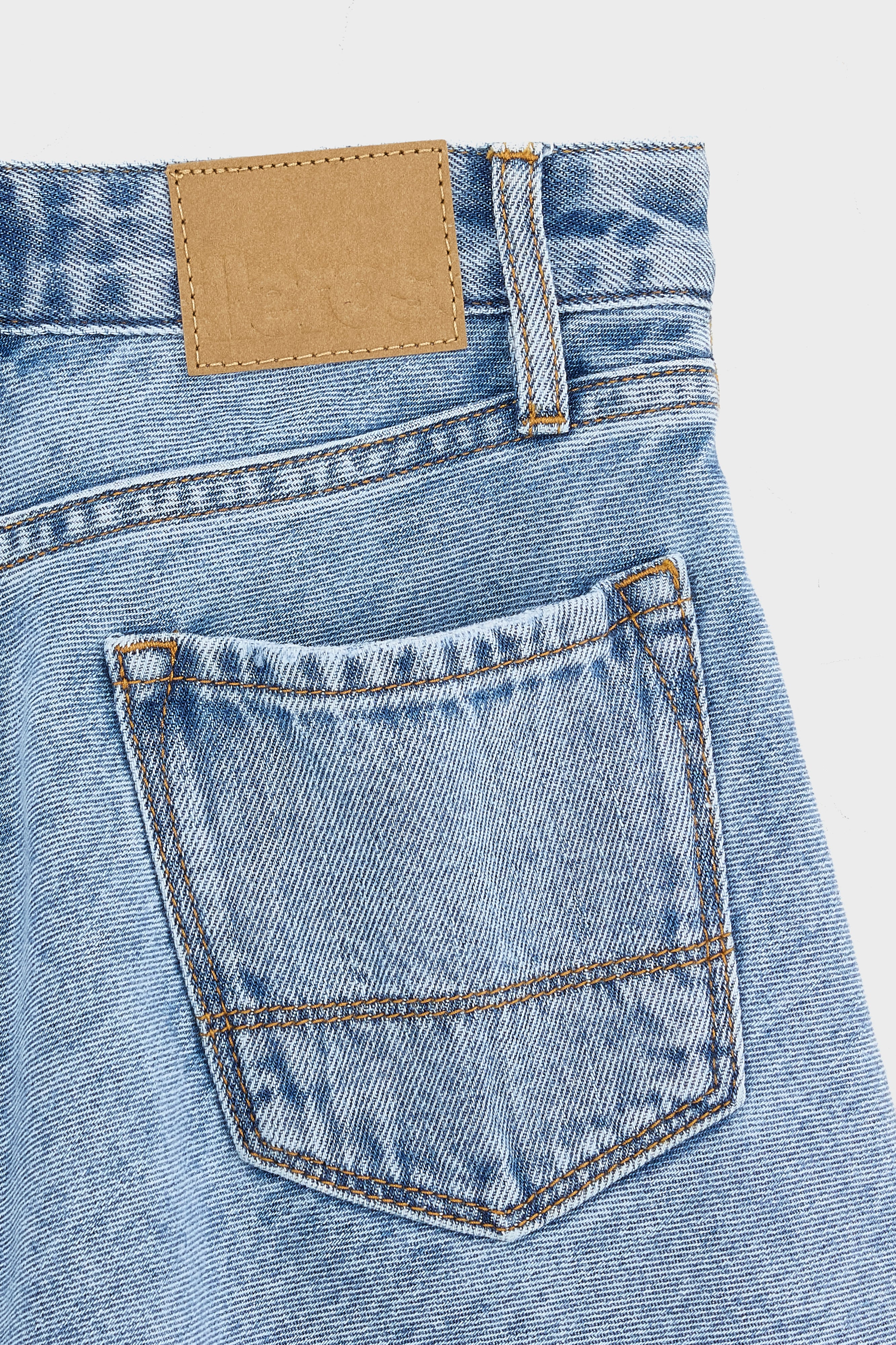 Pecan Mini Denim Skirt - Md blue bleach For Girls | Bellerose