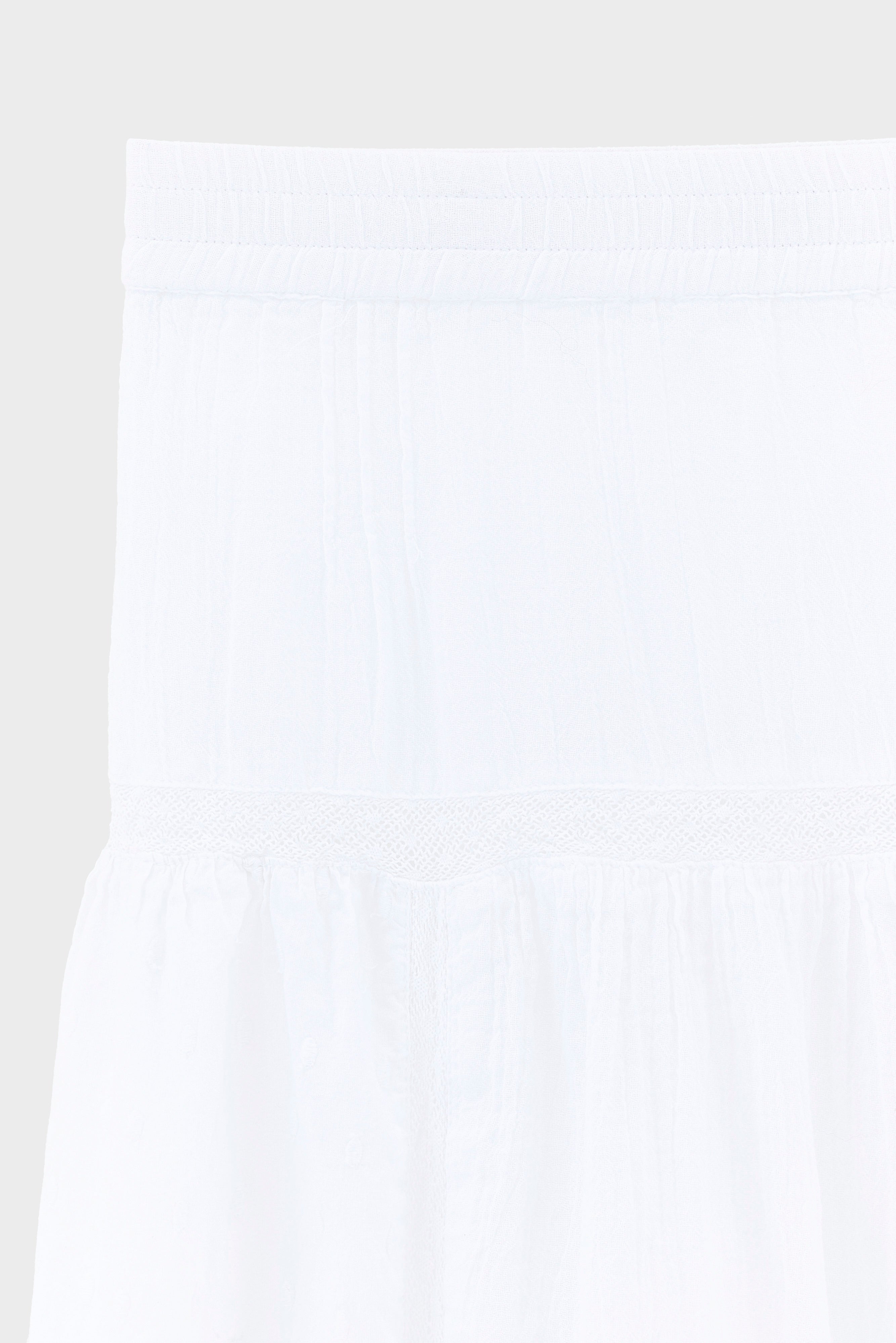 Hocus Long Skirt - White For Girls | Bellerose