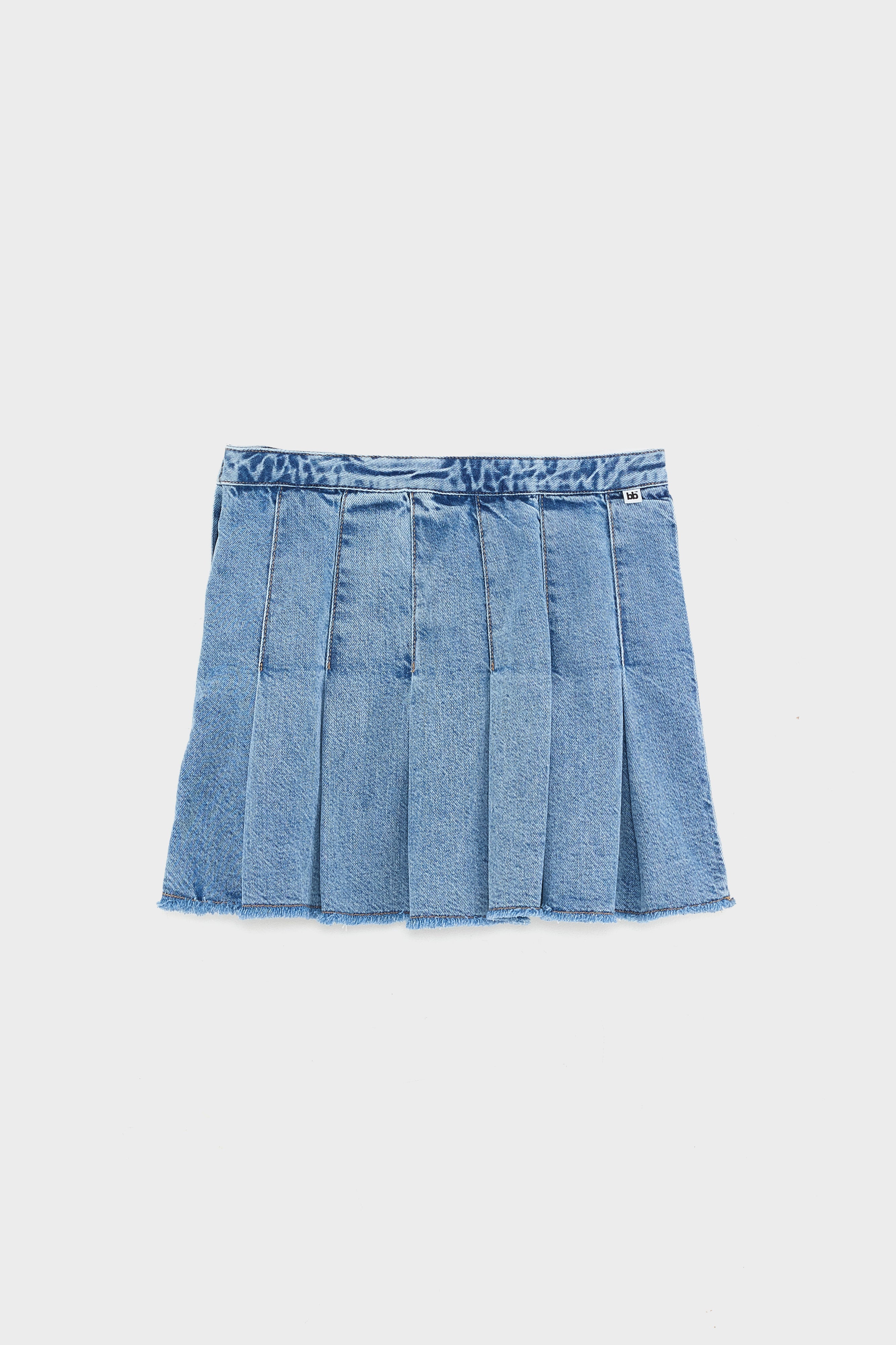 Paraph denim minirok (261 / G / LT BLUE BLEACH)