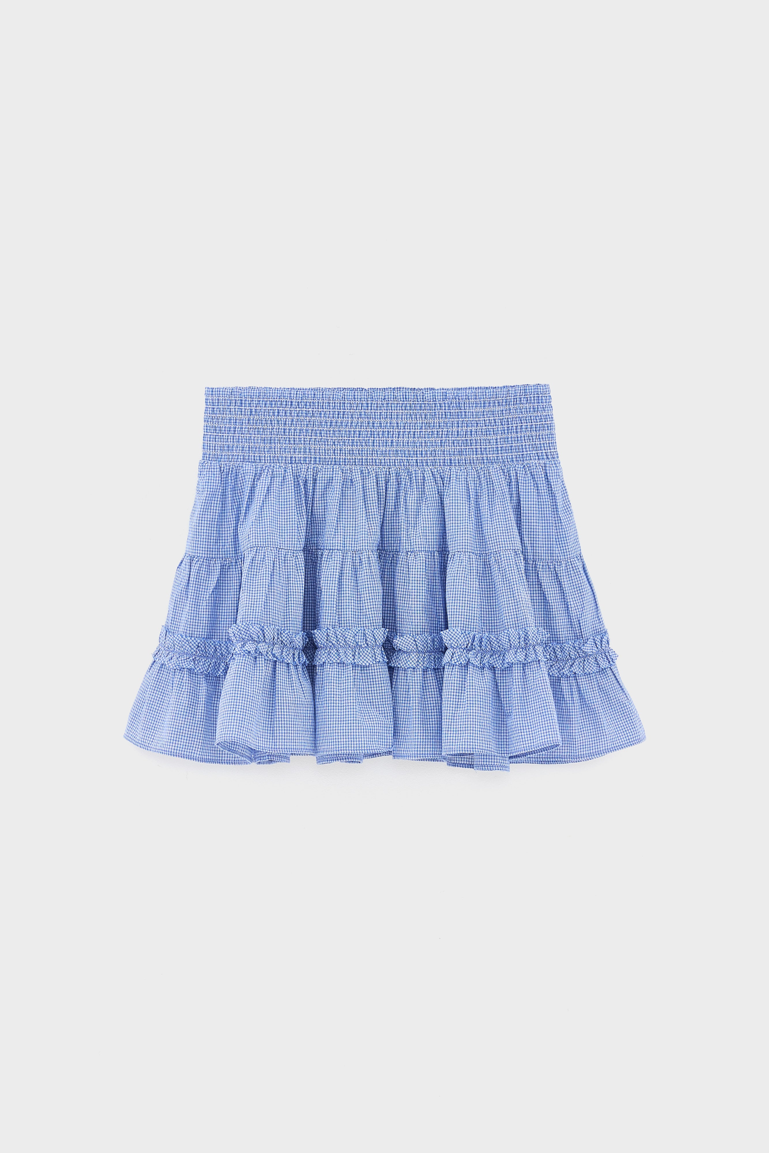 Hyaa Mini Skirt - Nattier / White For Girls | Bellerose