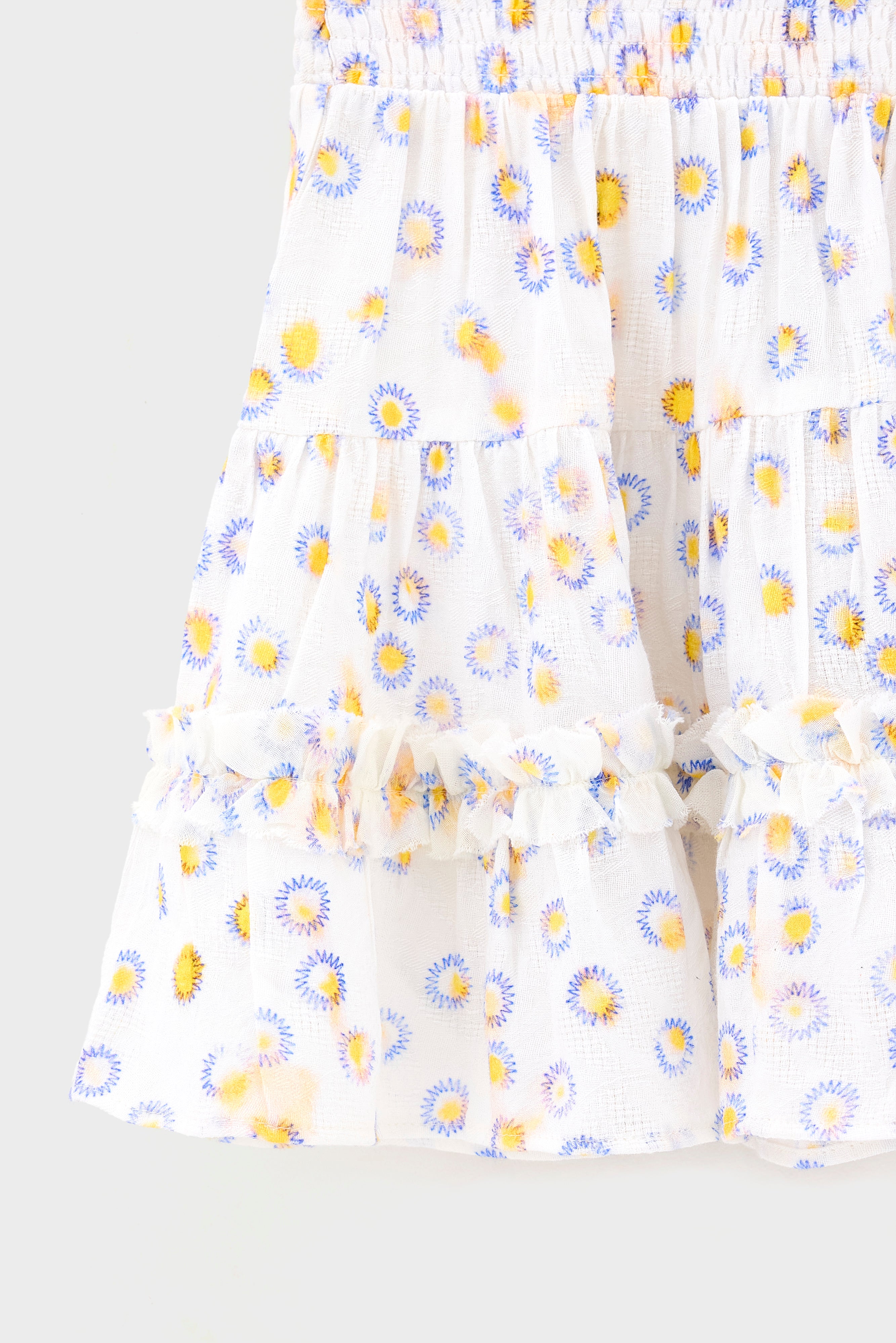 Hyaa Minirok - Klein / Off white / Sun Voor Meisjes | Bellerose