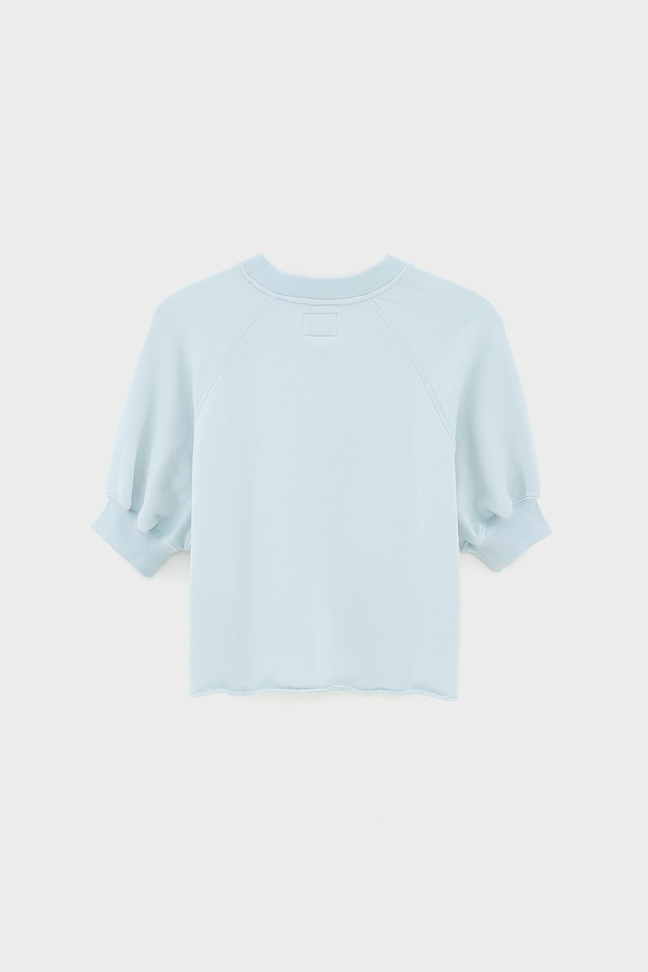 Fabini Short-sleeve Sweatshirt - Aqua For Girls | Bellerose